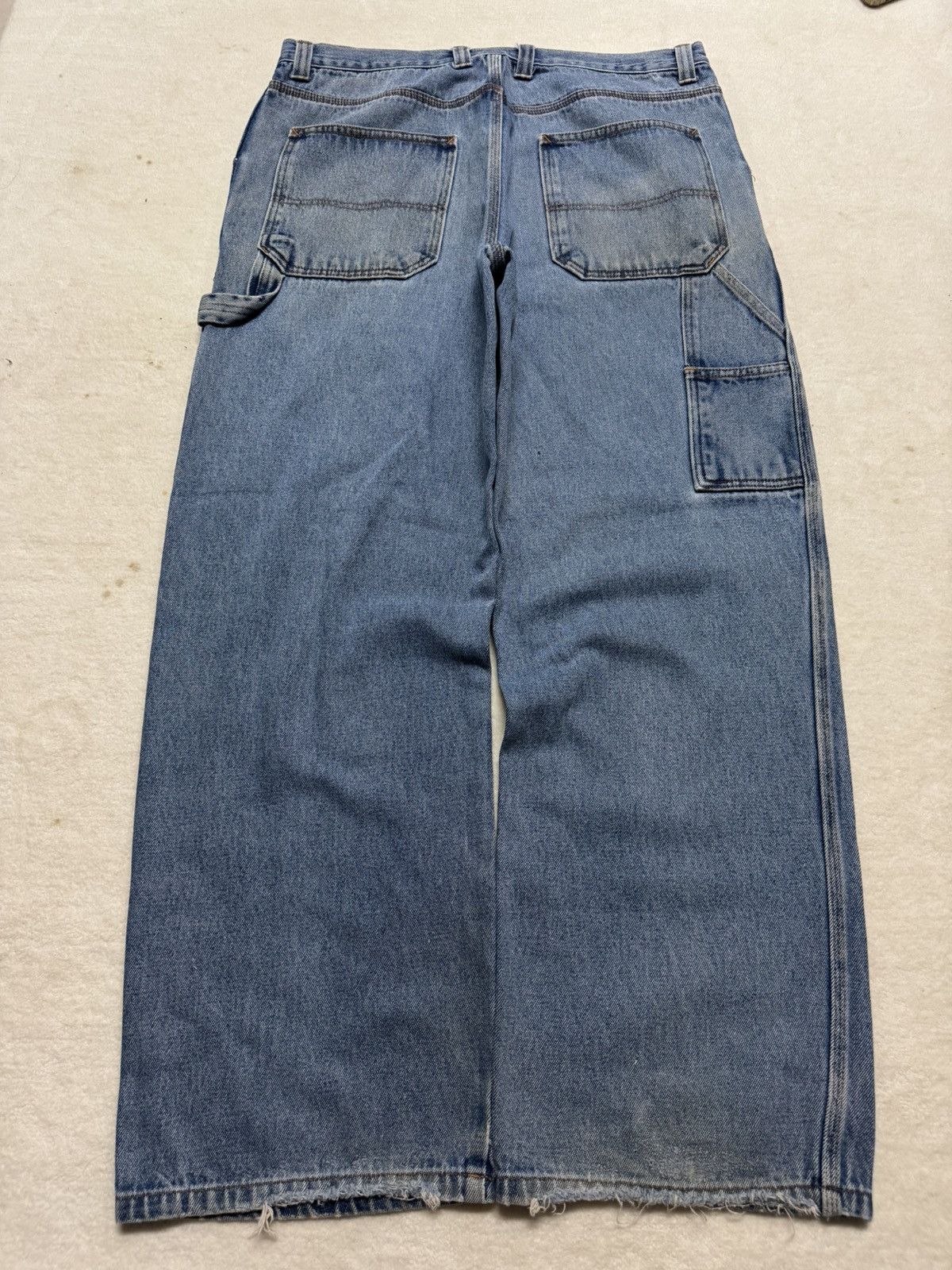 JNCO BAGGY JNCO SOUTPOLE STYLE VINTAGE 2000s CARPENTER FADED Size US 34 / EU 50 - 2 Thumbnail