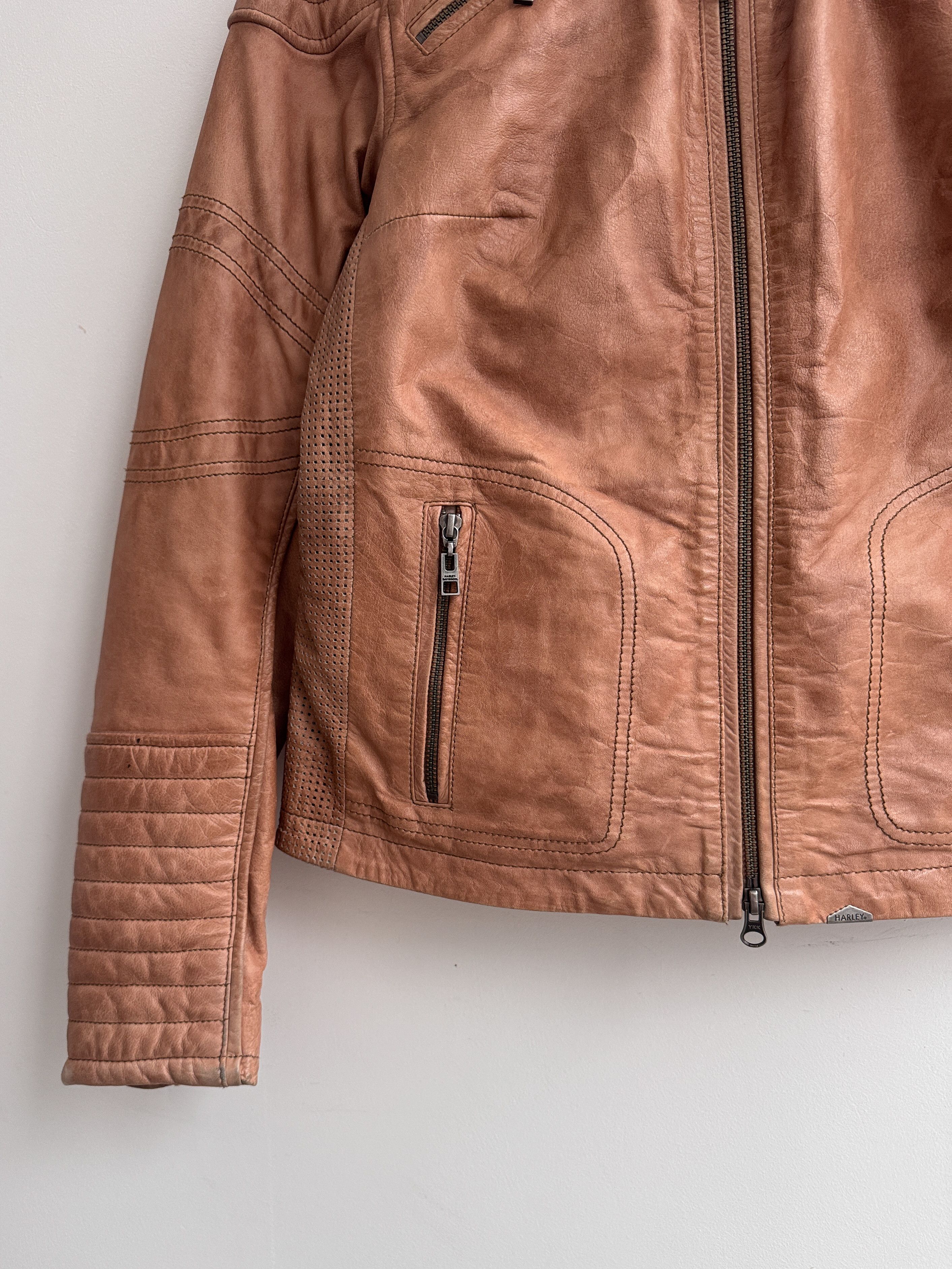 Harley Davidson Harley Davidson Real Leather Jacket Size L / US 10 / IT 46 - 5 Thumbnail