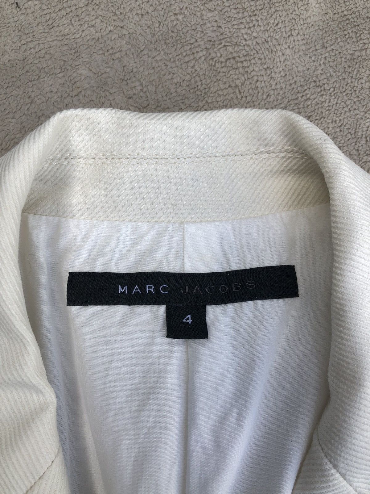 Marc Jacobs × Vintage Vintage Marc Jacobs Denim Material Blazer Size US XS / EU 42 / 0 - 4 Thumbnail