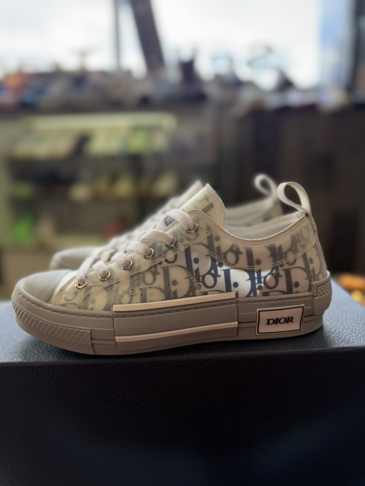 Dior Dior Low Top Canvas Oblique Sneaker Size 38EU/5US Size US 5 / EU 37 - 5 Thumbnail