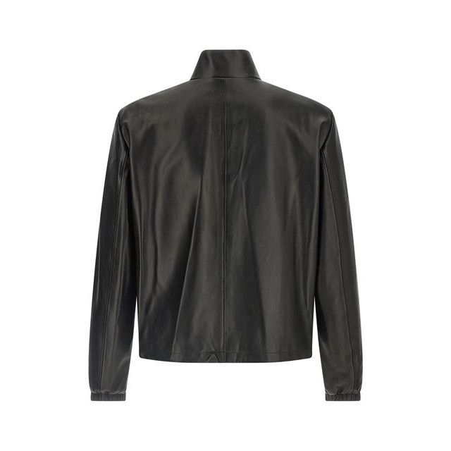 Versace VERSACE Medusa Biggie Black Leather Jacket New & Authentic ( Size US L / EU 52-54 / 3 - 2 Thumbnail