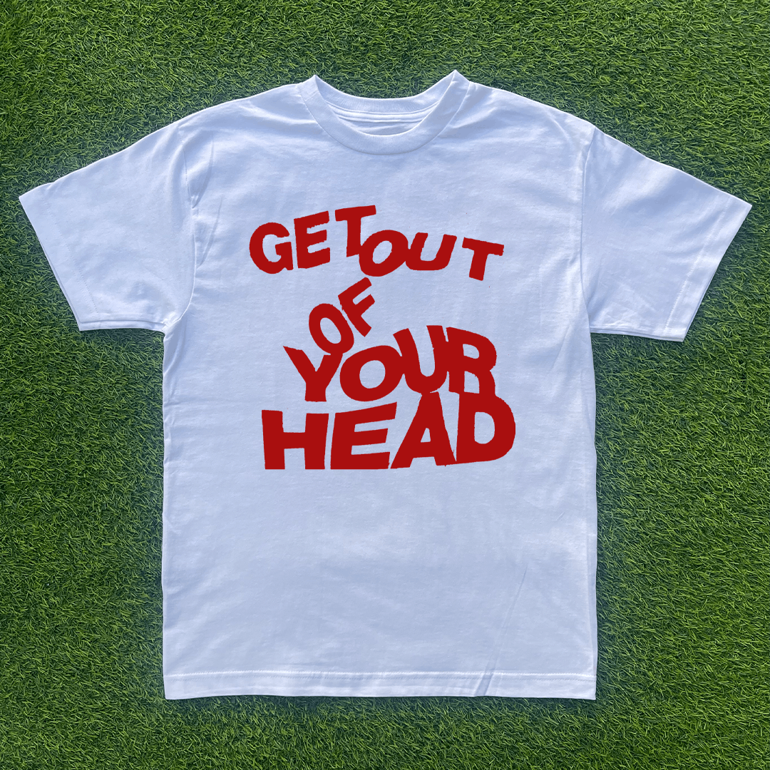 Vintage GET OUT OF YOUR HEAD TSHIRT Size US L / EU 52-54 / 3 - 1 Preview