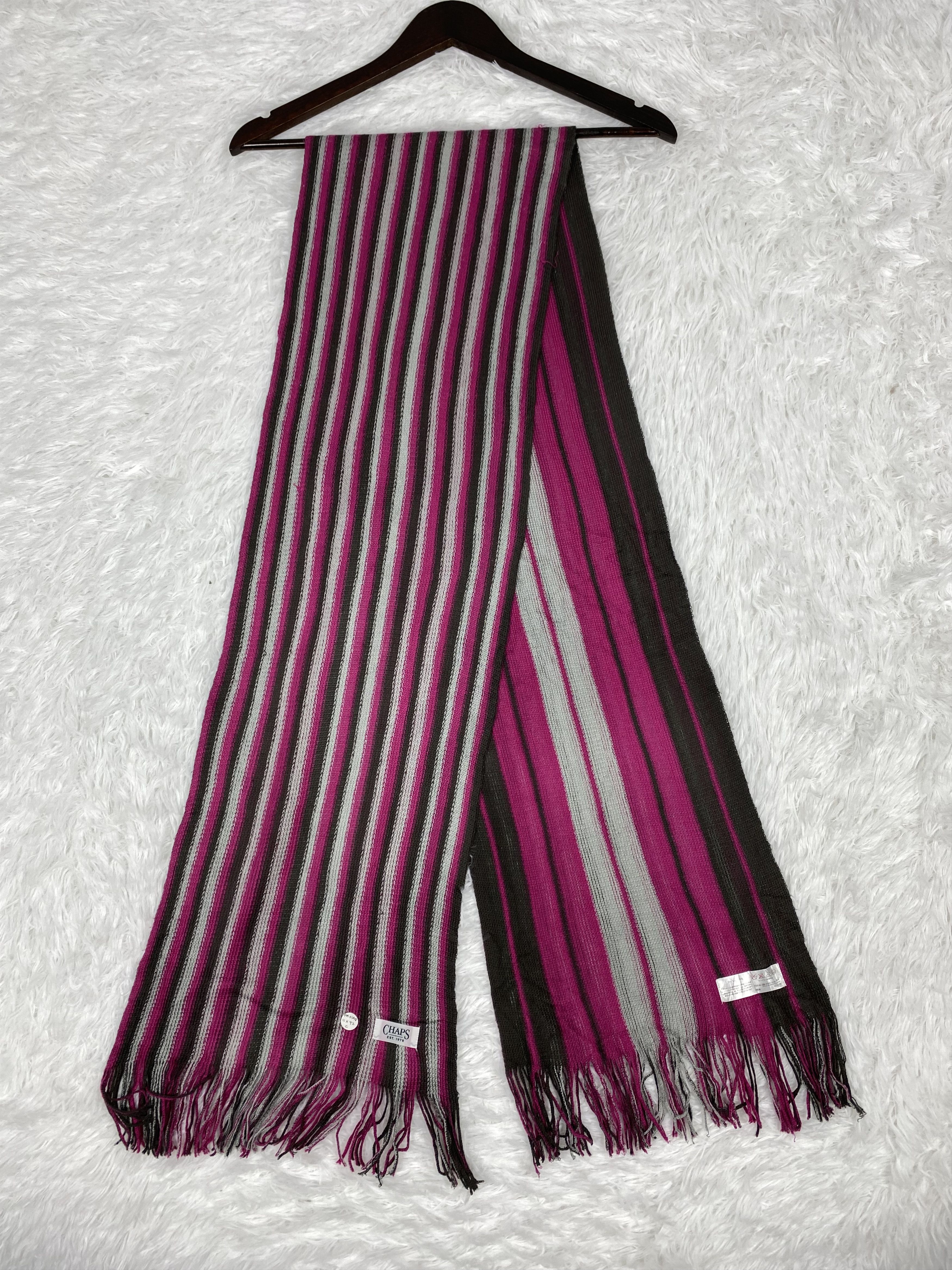 Chaps Vintage Chaps Ralph Lauren Scarf / Muffler Neckwear PM0198 Size ONE SIZE - 1 Thumbnail