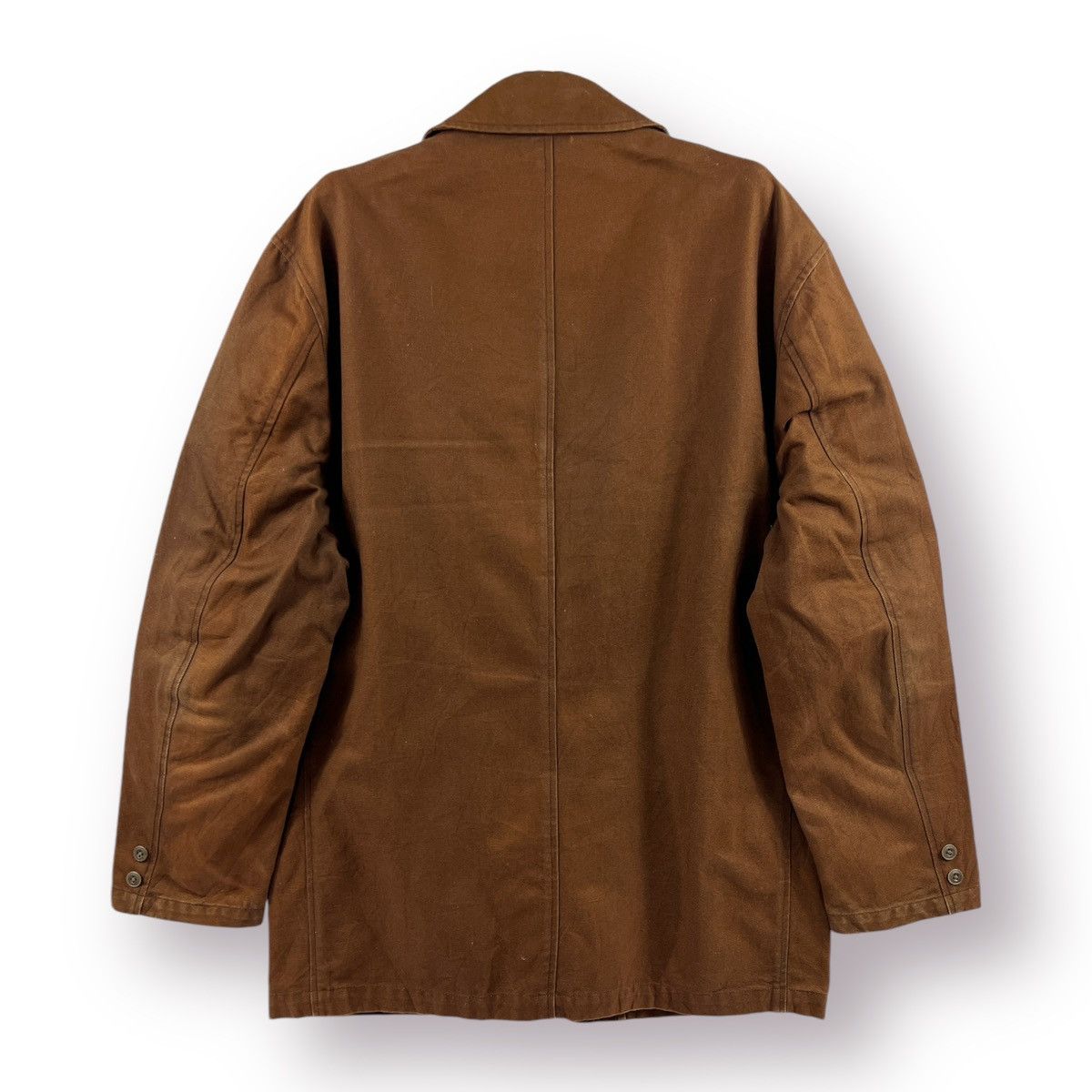 Japanese Brand 🔥 SCENE Metropolitan JAPAN DUCK CANVAS CHORE JACKET - L Size US L / EU 52-54 / 3 - 12 Thumbnail