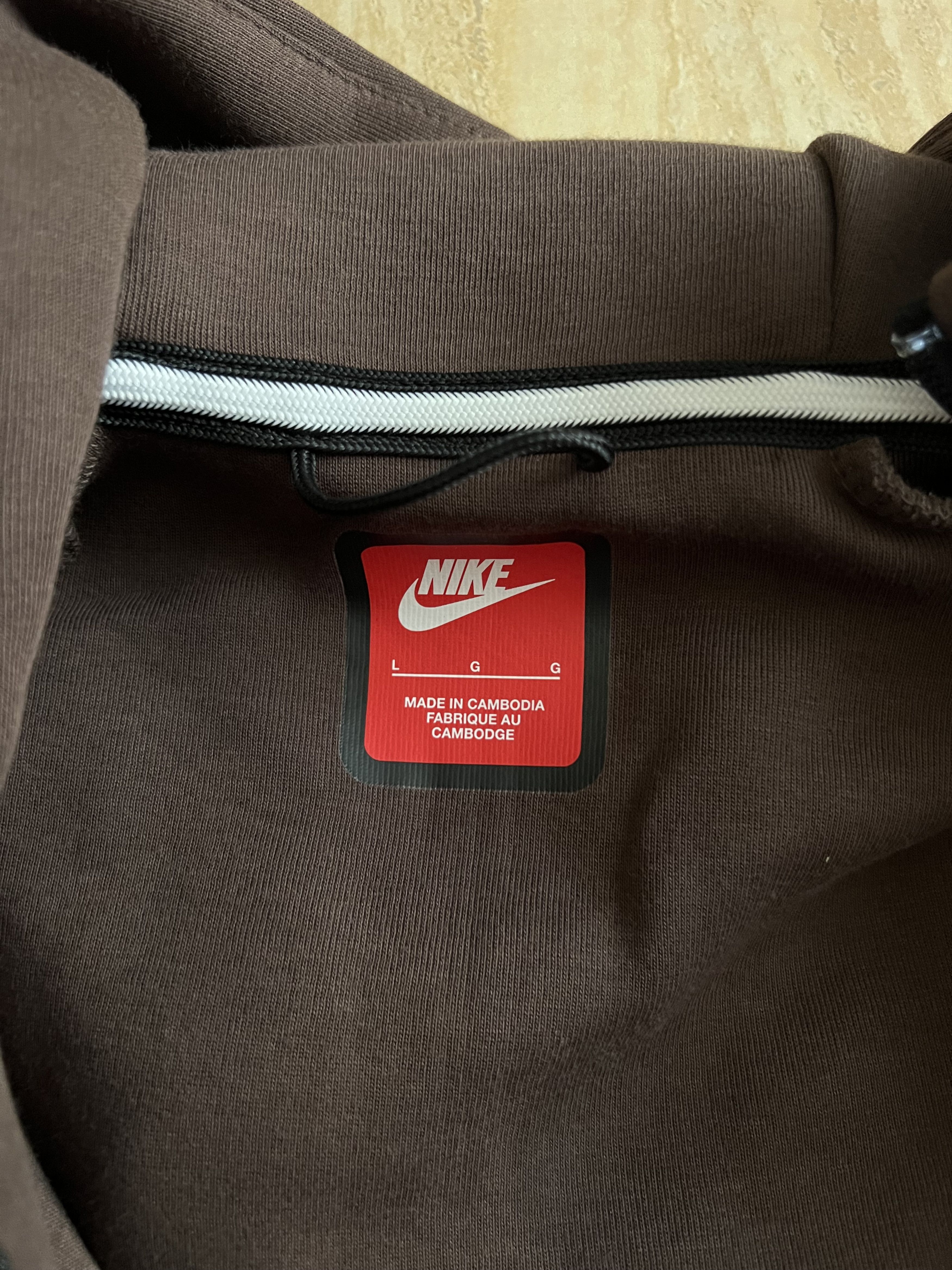 Nike Nike Tech Fleece Windrunner Full-Zip Hoodie Baroque Brown Size US L / EU 52-54 / 3 - 3 Thumbnail