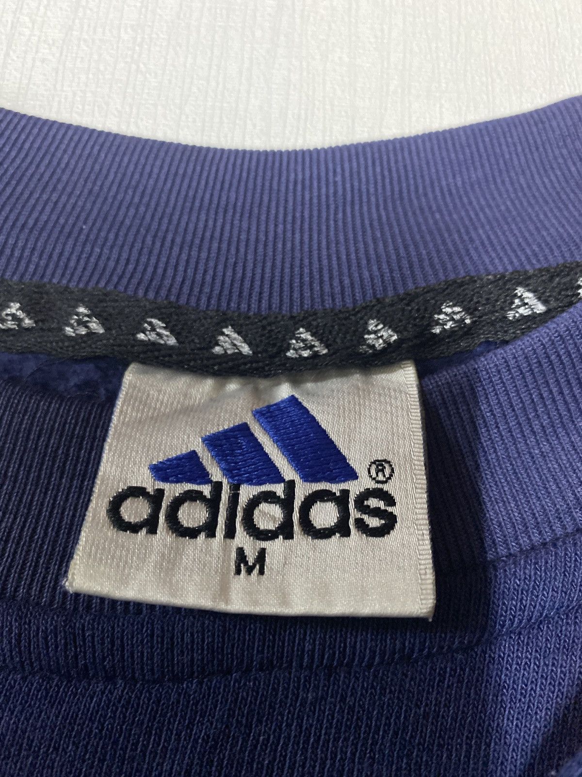 Adidas × Vintage Vintage 90’s Adidas big logo sweatshirt Size US M / EU 48-50 / 2 - 11 Thumbnail