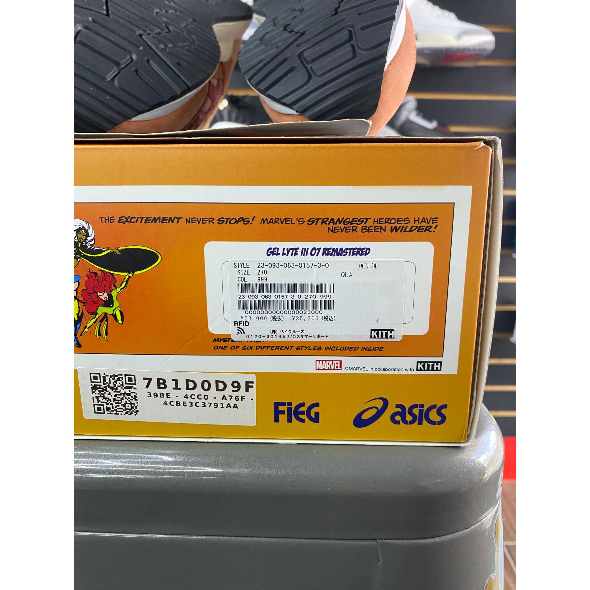 Asics ASICS GEL LYTE 3 X KITH X MARVEL REMASTERD GAMBIT SZ 9 BRAND Size US 9 / EU 42 - 7 Thumbnail