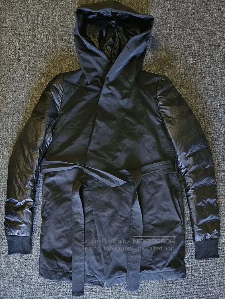 Rick Owens Rick Owens Men's Black Down Coat. Size US M / EU 48-50 / 2 - 1 Thumbnail