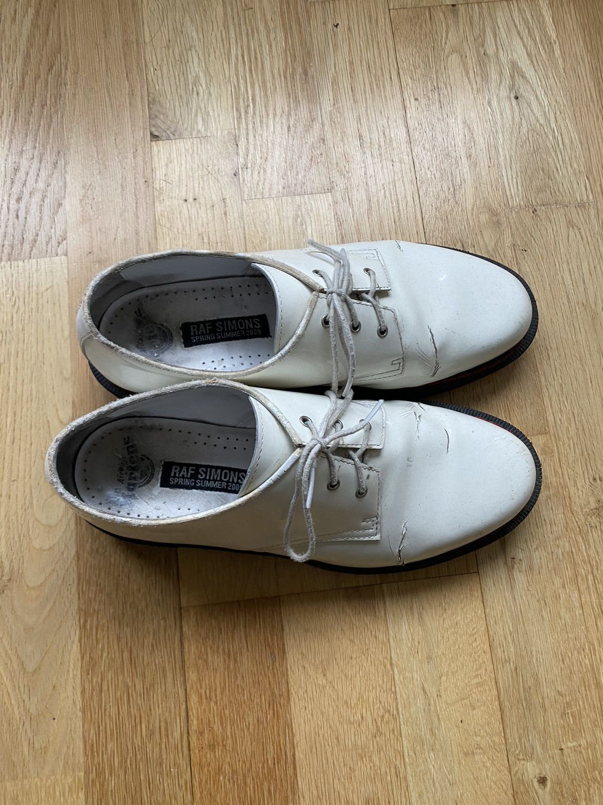 Martens Steel Casual Shoes Raf Simons Dr Martens 219 Martens × Raf Simons  Raf Simons X Dr Martens SS09 Grailed