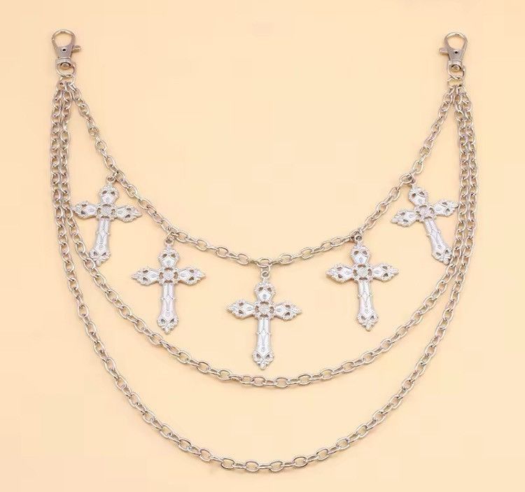 Other multi-layer cross pant chain Size ONE SIZE - 4 Thumbnail