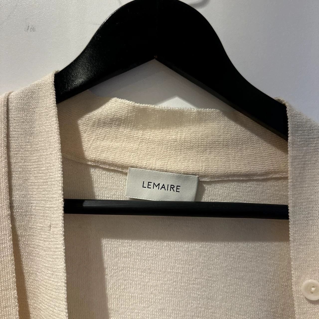 Lemaire Lemaire Off-White 100% Merino Wool Knit Top 165/50 Size S / US 4 / IT 40 - 8 Thumbnail
