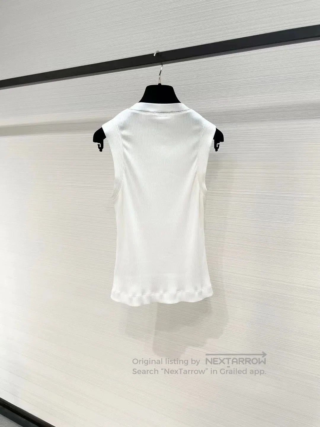 Brunello Cucinelli Brunello Cucinelli Sleeveless Studded Tank. Size US S / EU 44-46 / 1 - 2 Thumbnail