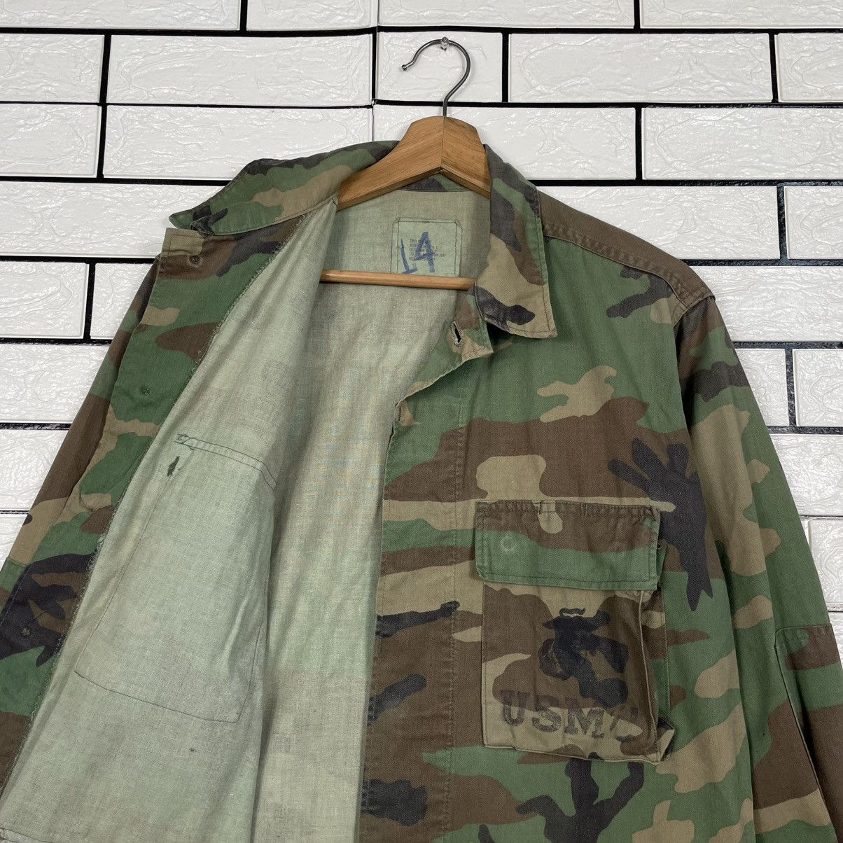 Vintage Vintage 80s USMC BDU Woodland Camo Combat Jacket Size US S / EU 44-46 / 1 - 10 Thumbnail