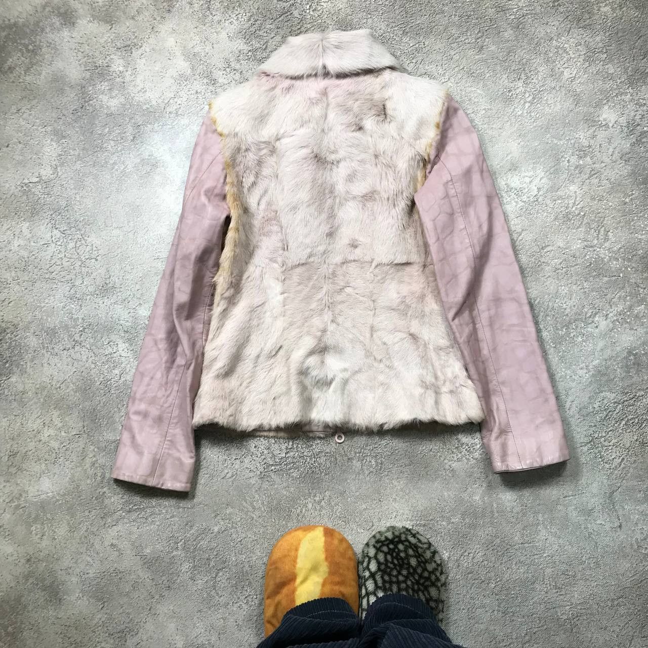 Vintage Vintage Y2K Quilted Puffer Vest Pink Cream Streetwear Boxy M Size M / US 6-8 / IT 42-44 - 6 Thumbnail