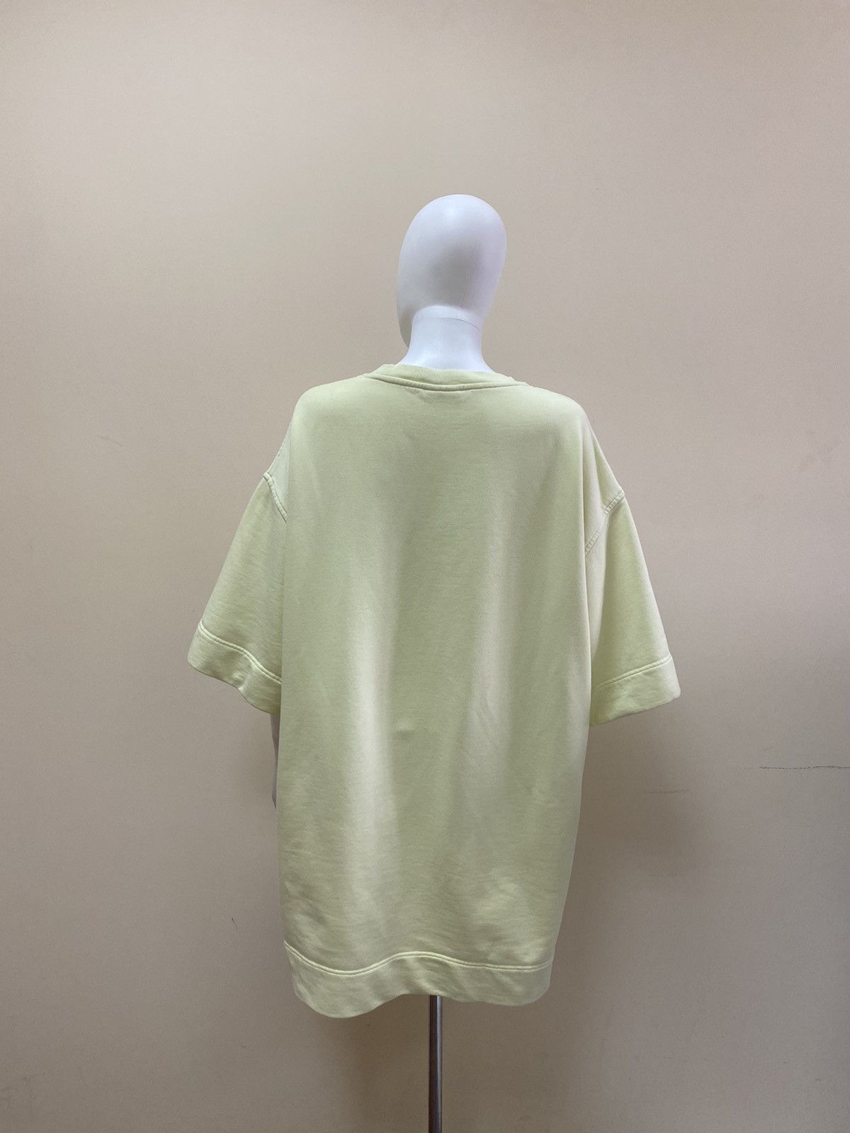 Dries Van Noten Dries Van Noten Womens Yellow Oversized Sweatshirt Size M Size M / US 6-8 / IT 42-44 - 9 Thumbnail