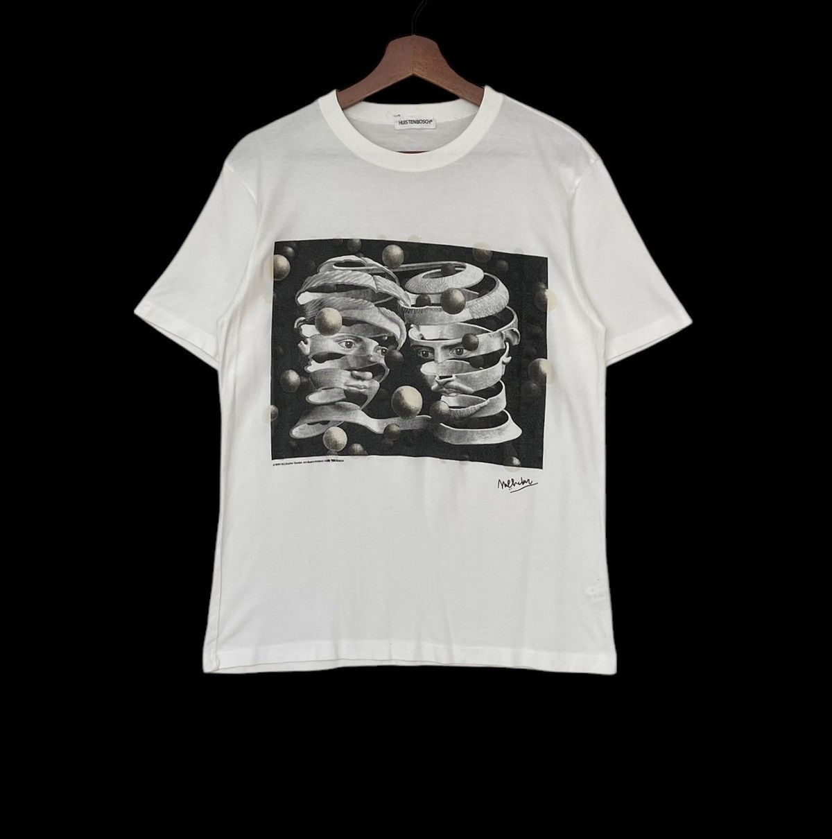 Vintage Vintage Brand Art MC Escher T-shirt 1990s Size US M / EU 48-50 / 2 - 1 Thumbnail