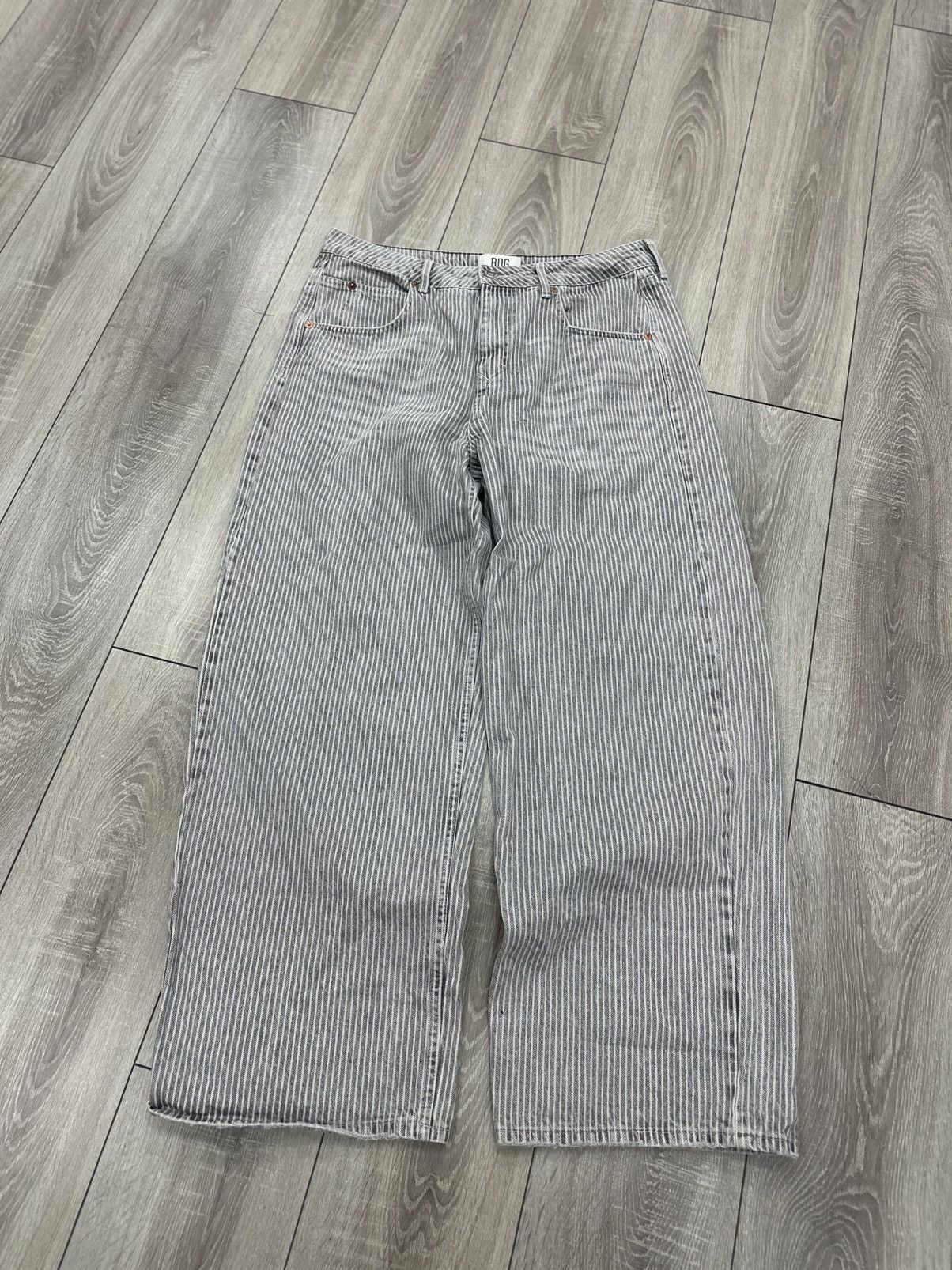 Japanese Brand Baggy Wide Leg BDG Japanese Style Jeans Y2K Size US 34 / EU 50 - 6 Thumbnail