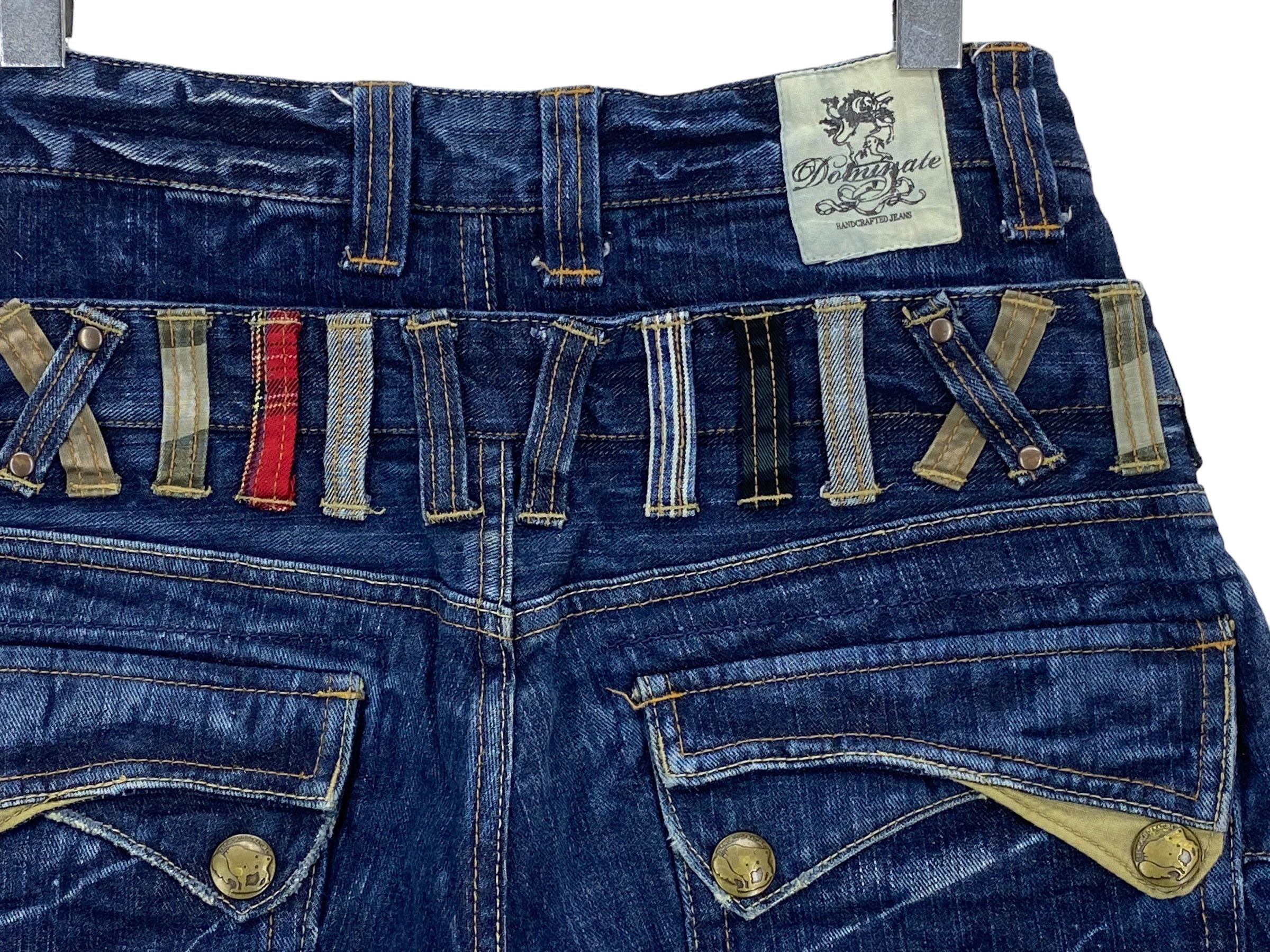 Japanese Brand Dominates Jeans Double Waist Jeans Japanese Jeans Size US 30 / EU 46 - 11 Thumbnail