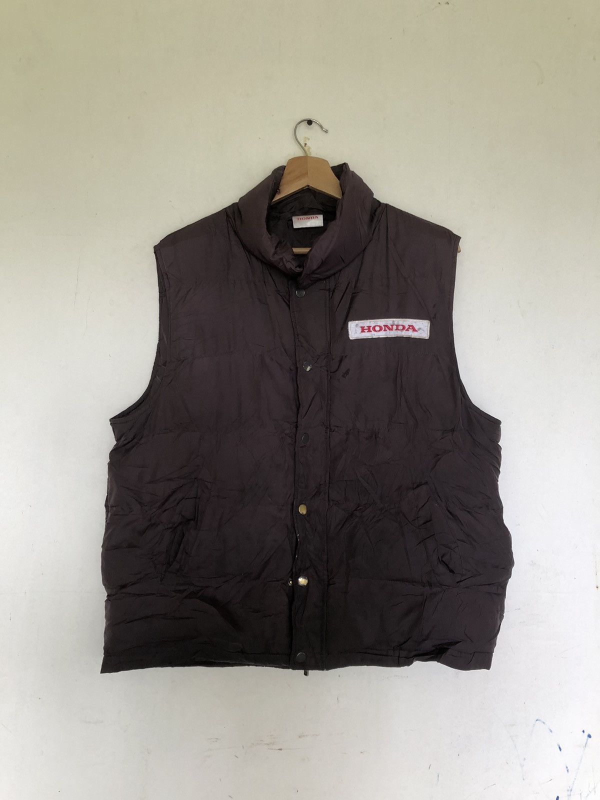Honda × Japanese Brand Vintage Y2K Honda Puffer Non Sleeveless Size US M / EU 48-50 / 2 - 1 Thumbnail