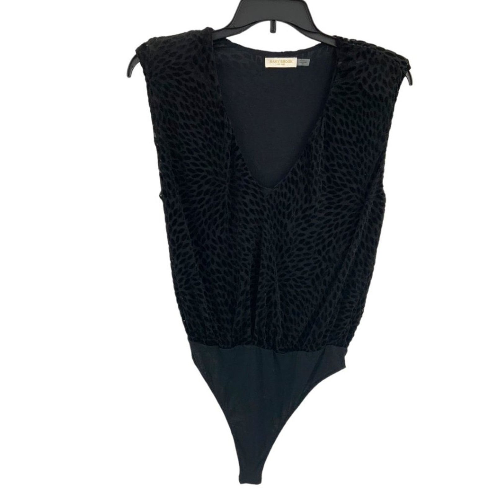 Ramy Brook Ramy Brook Regina Flocked Bodysuit Medium NWOT $275 MSRP Size M / US 6-8 / IT 42-44 - 3 Thumbnail