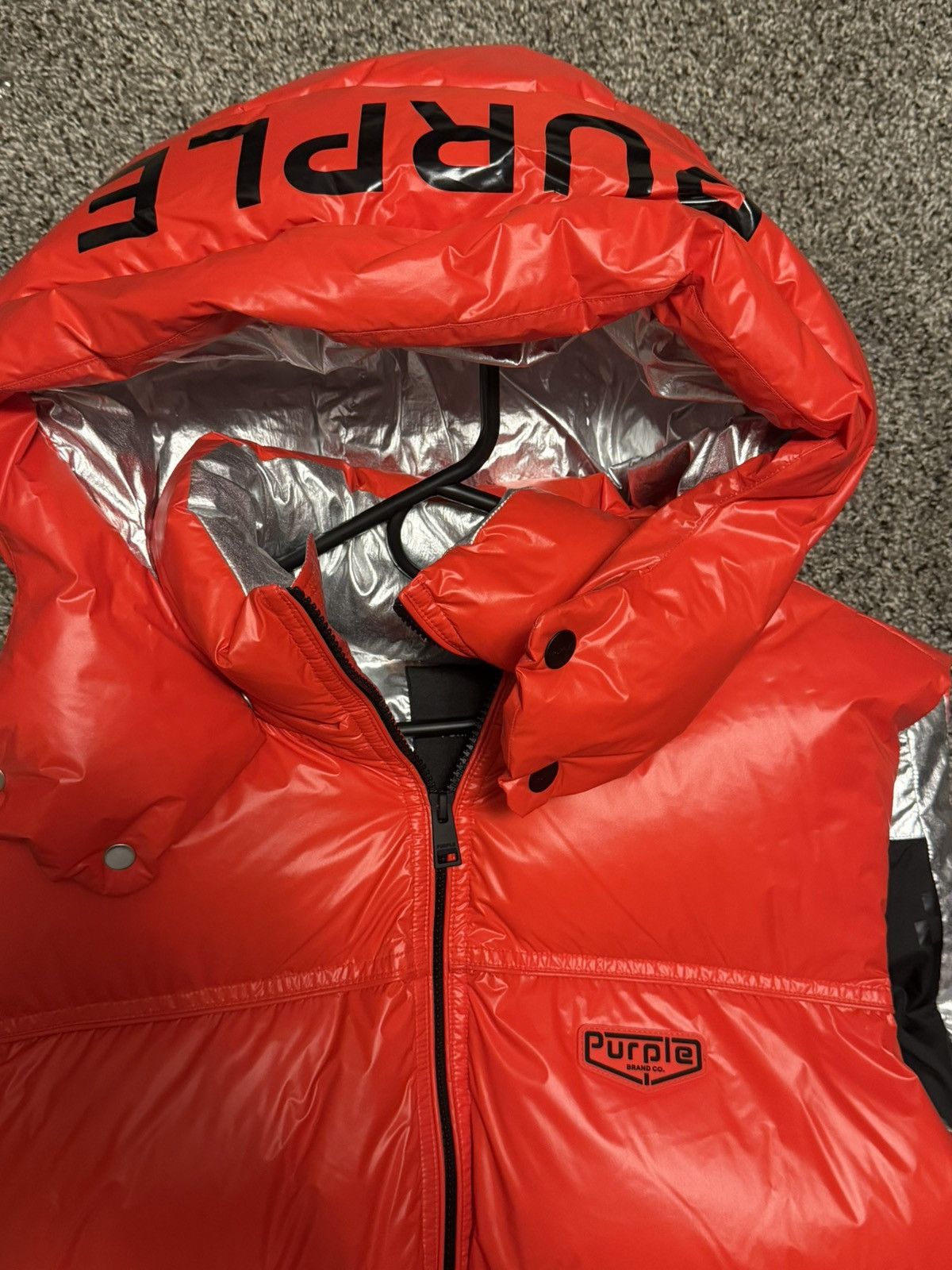 Purple Brand Purple brand puffer vest red Size US L / EU 52-54 / 3 - 2 Thumbnail