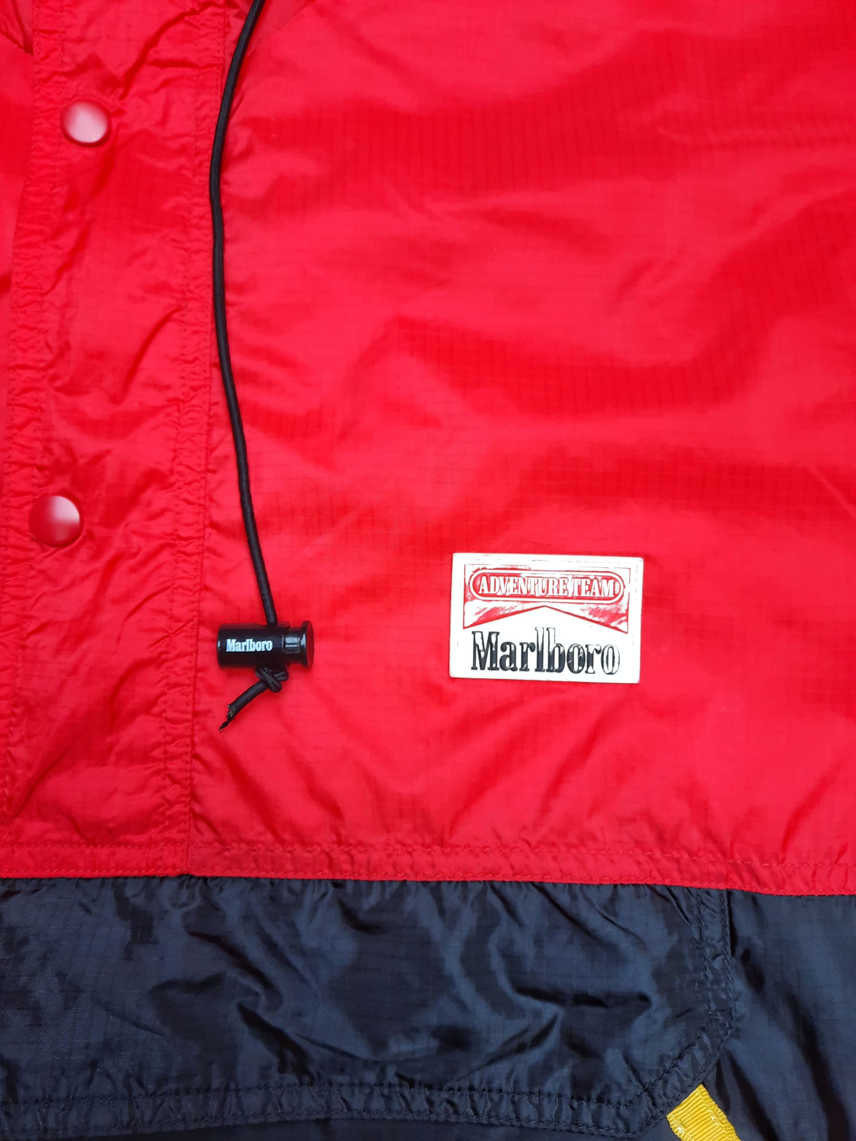 Marlboro Marlboro Vintage Zip Up Windbreaker Size US XL / EU 56 / 4 - 4 Thumbnail