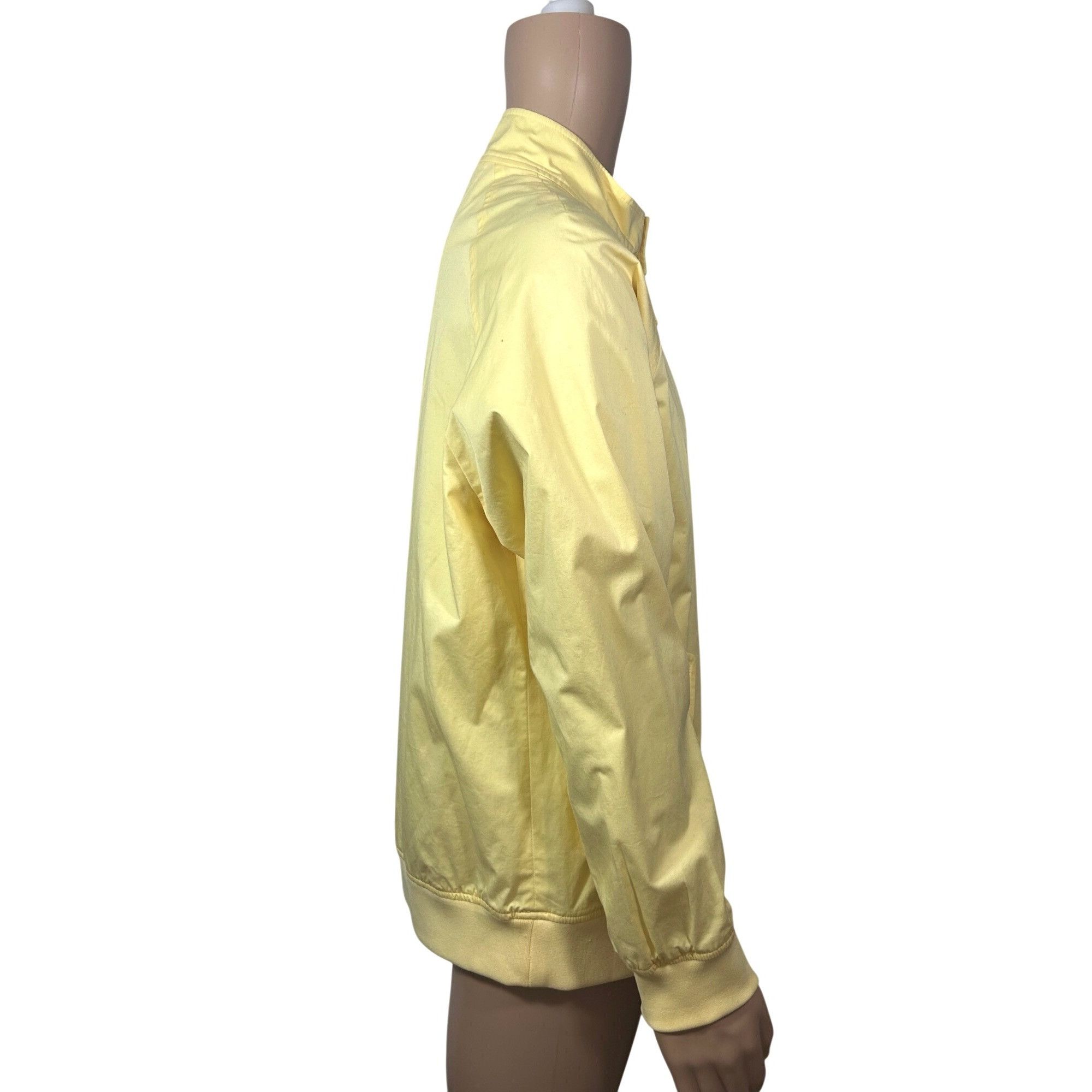 Club Room Club Room Men’s Bomber Jacket L Yellow Lightweight Mock Nec Size US L / EU 52-54 / 3 - 2 Thumbnail