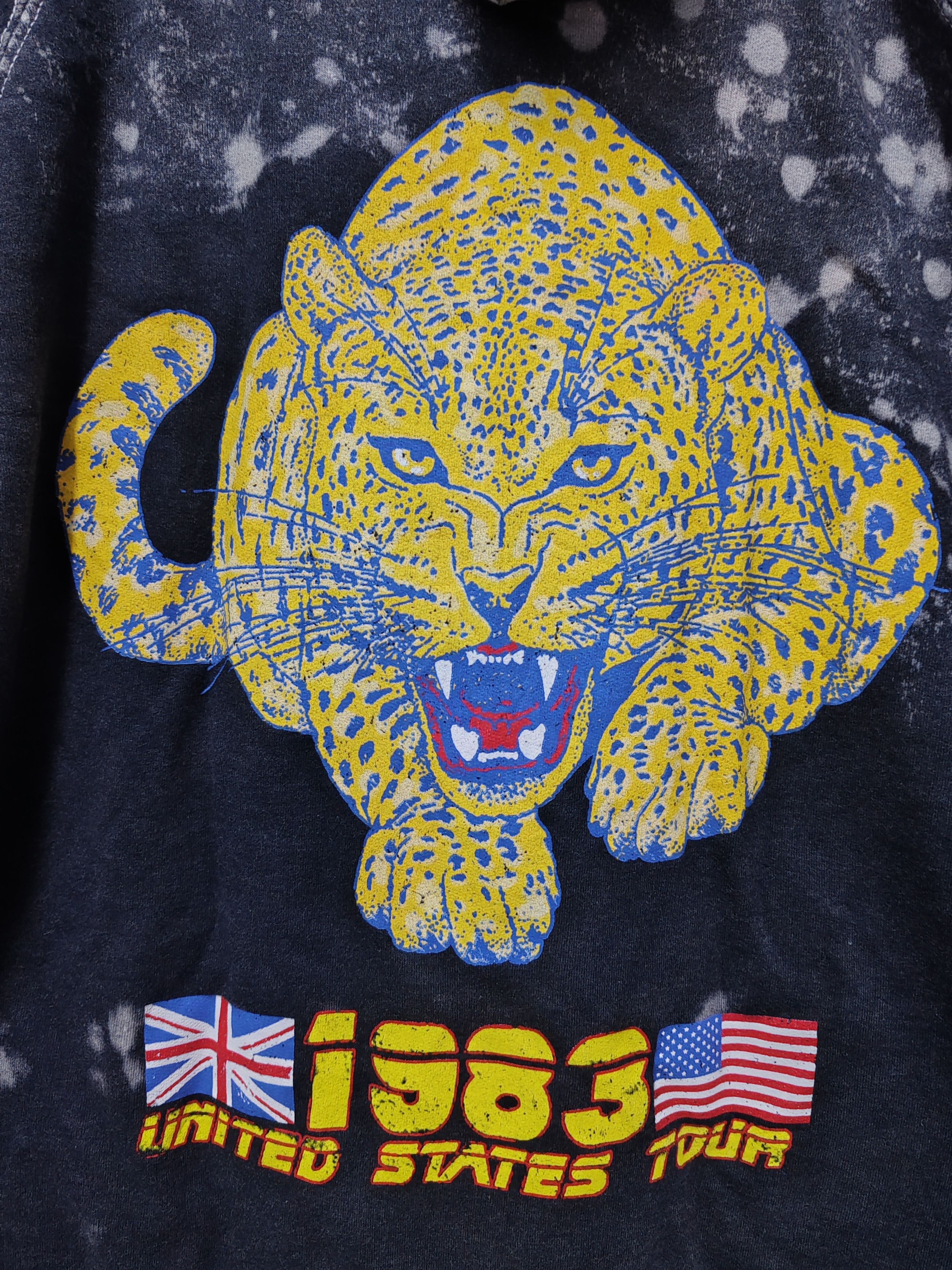 Def Leppard Def Leppard Band 1983 US Tour Hoodie Vintage Style Tie Dye Size US XL / EU 56 / 4 - 2 Thumbnail