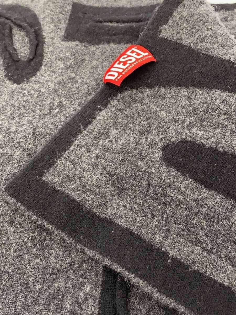 Diesel Diesel K-Rest Wool Scarf Grey Size ONE SIZE - 6 Thumbnail