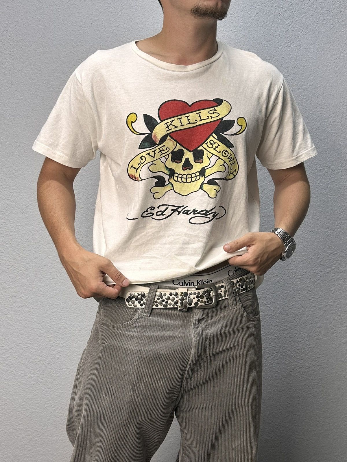Ed Hardy Vintage EdHardy T-shirt Crazy Affliction Style Audiger style Size US L / EU 52-54 / 3 - 2 Thumbnail