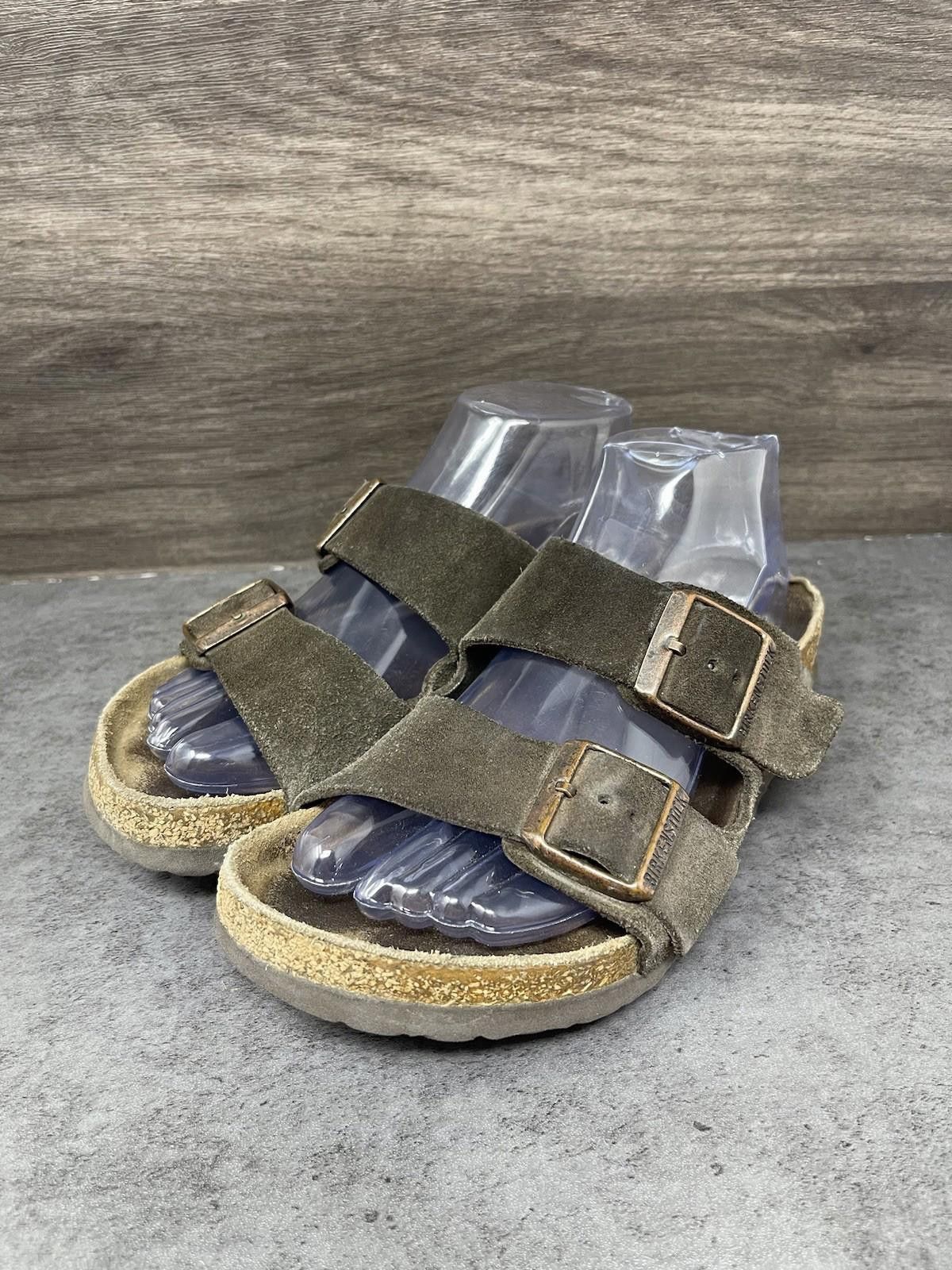 Birkenstock Birkenstock Arizona Suede Sandals Womens Size 37 (US 6) Size US 6 / IT 36 - 2 Thumbnail