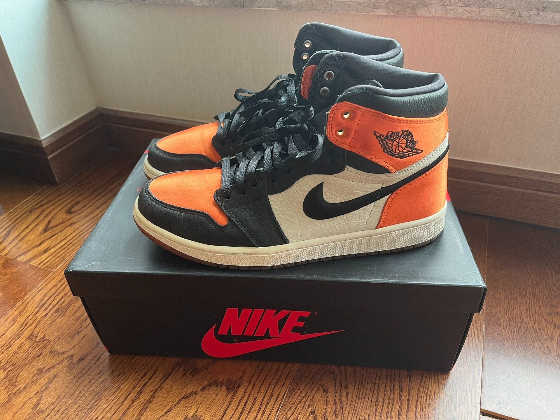 aj1 silk扣碎 basketball shoes