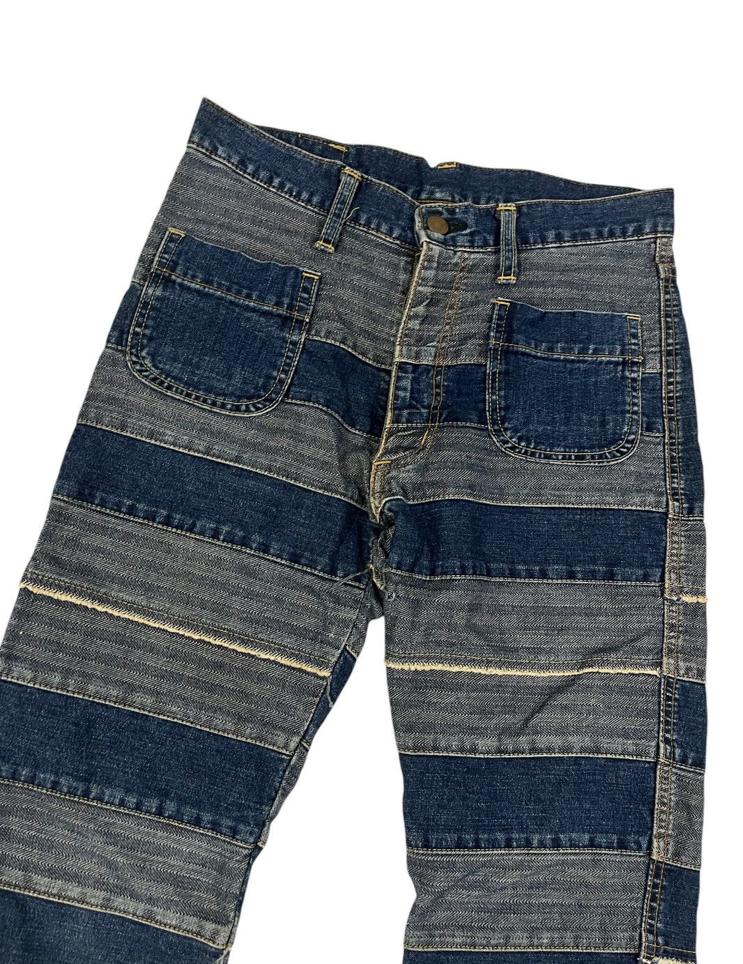 Hysteric Glamour × Japanese Brand × Vintage Hysteric Glamour Hagi Flared Denim Size S Size US 28 / EU 44 - 4 Thumbnail