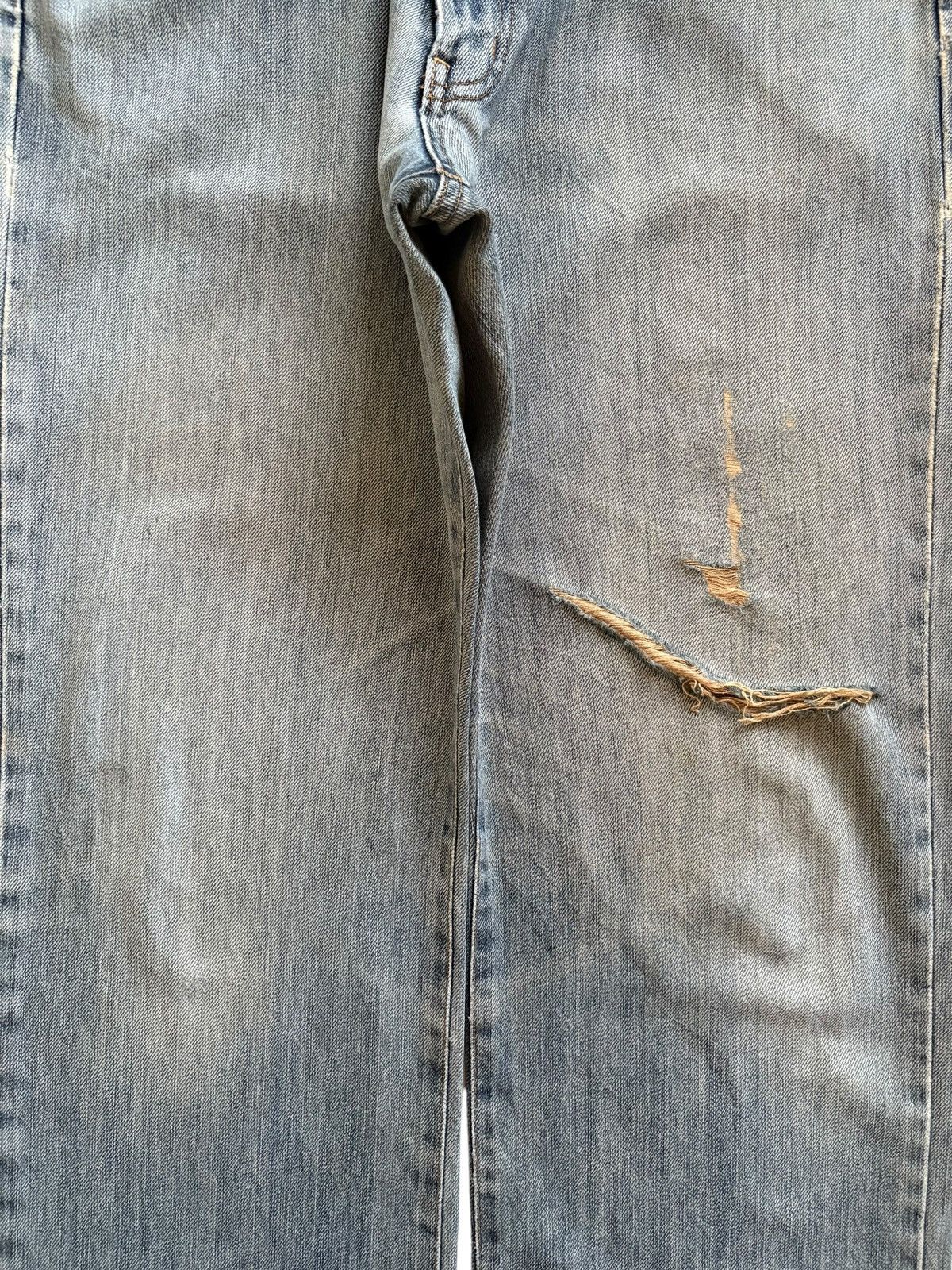 Edwin Vintage Japanese Edwin Rusty Mud Wash Ripped Baggy Jeans Size US 36 / EU 52 - 5 Thumbnail