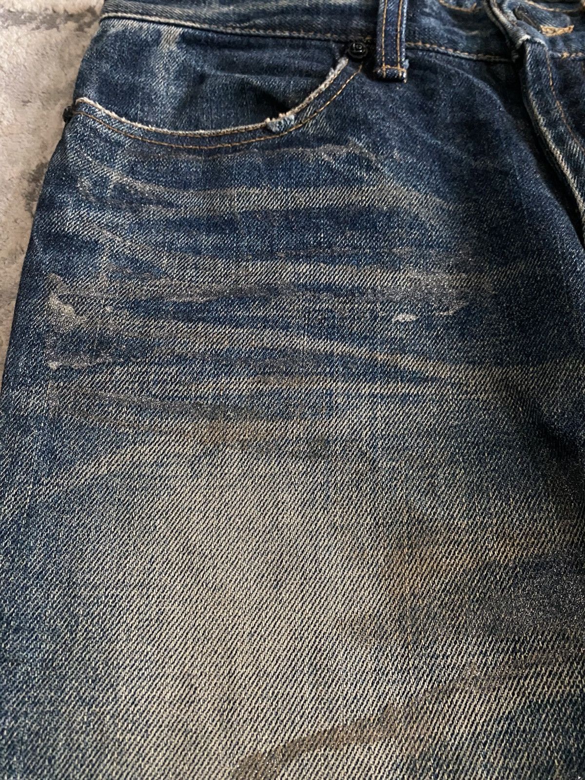 GOSTAR DE FUGA Fuga - Coated Bootcut Jeans Size US 30 / EU 46 - 4 Thumbnail