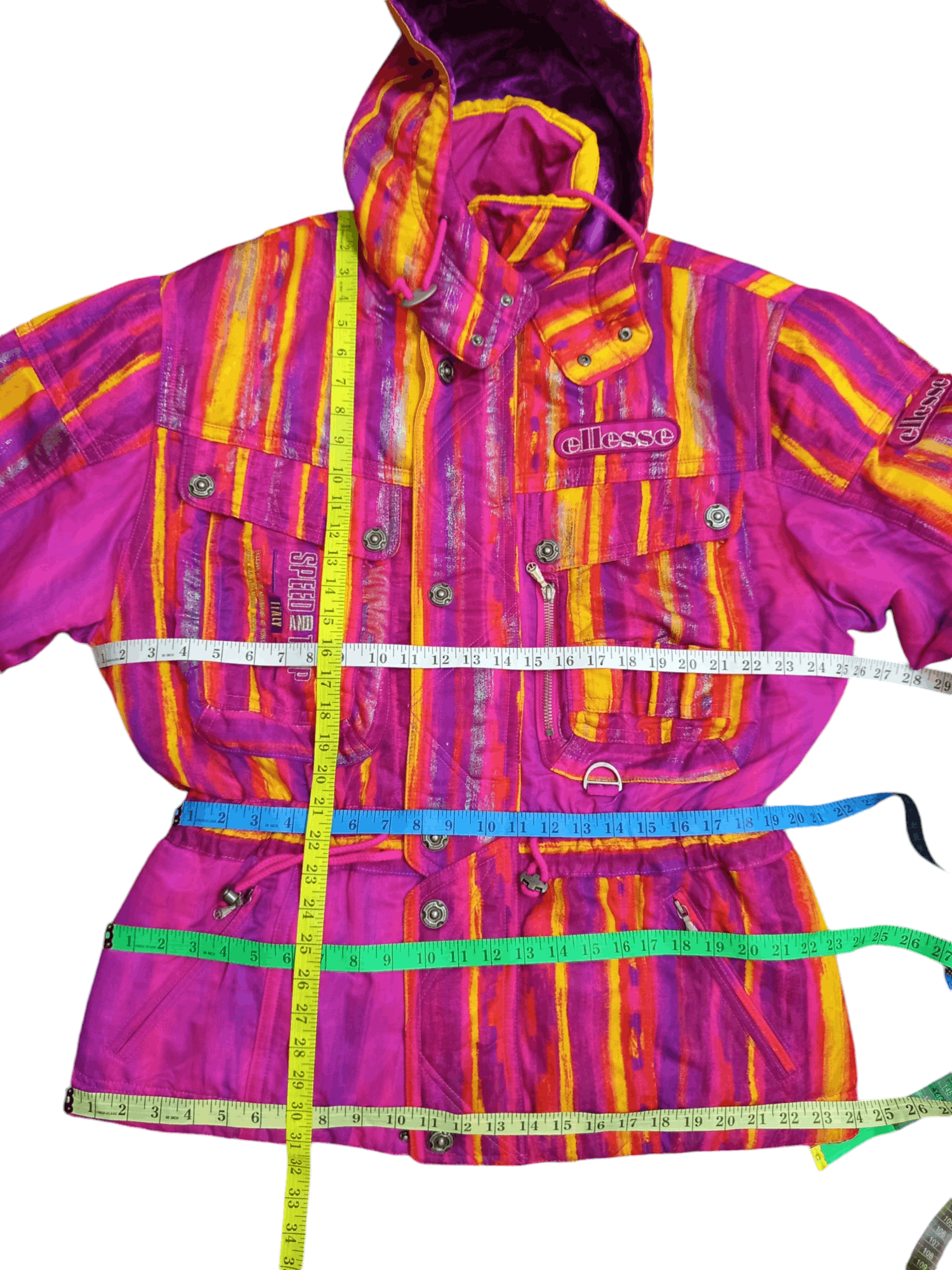 Ellesse Ellesse by Goldwin Multicolor Jacket Size XL / US 12-14 / IT 48-50 - 11 Thumbnail