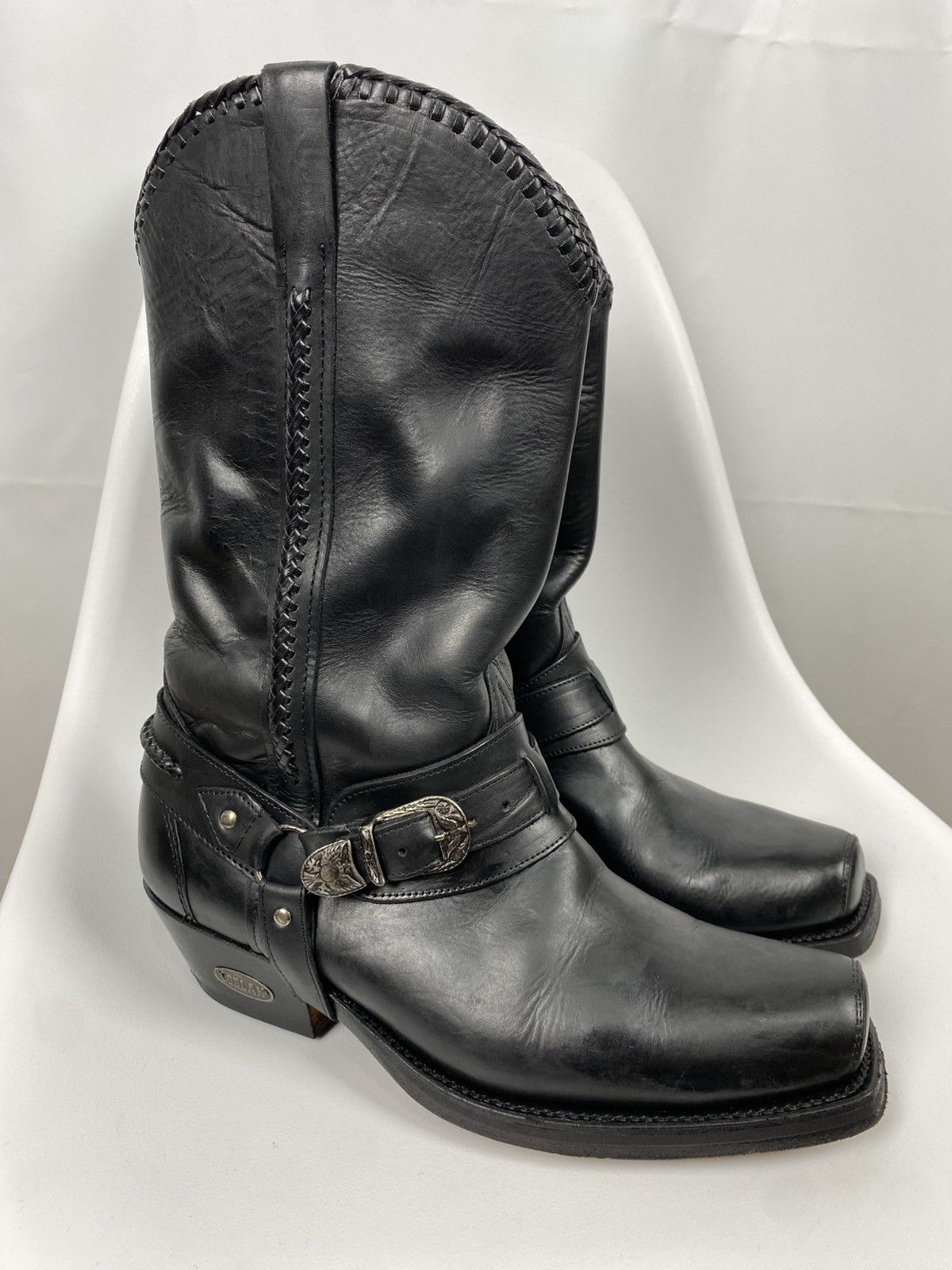 Designer × Other × Streetwear Bazo 1199 Black Cowboy Boots