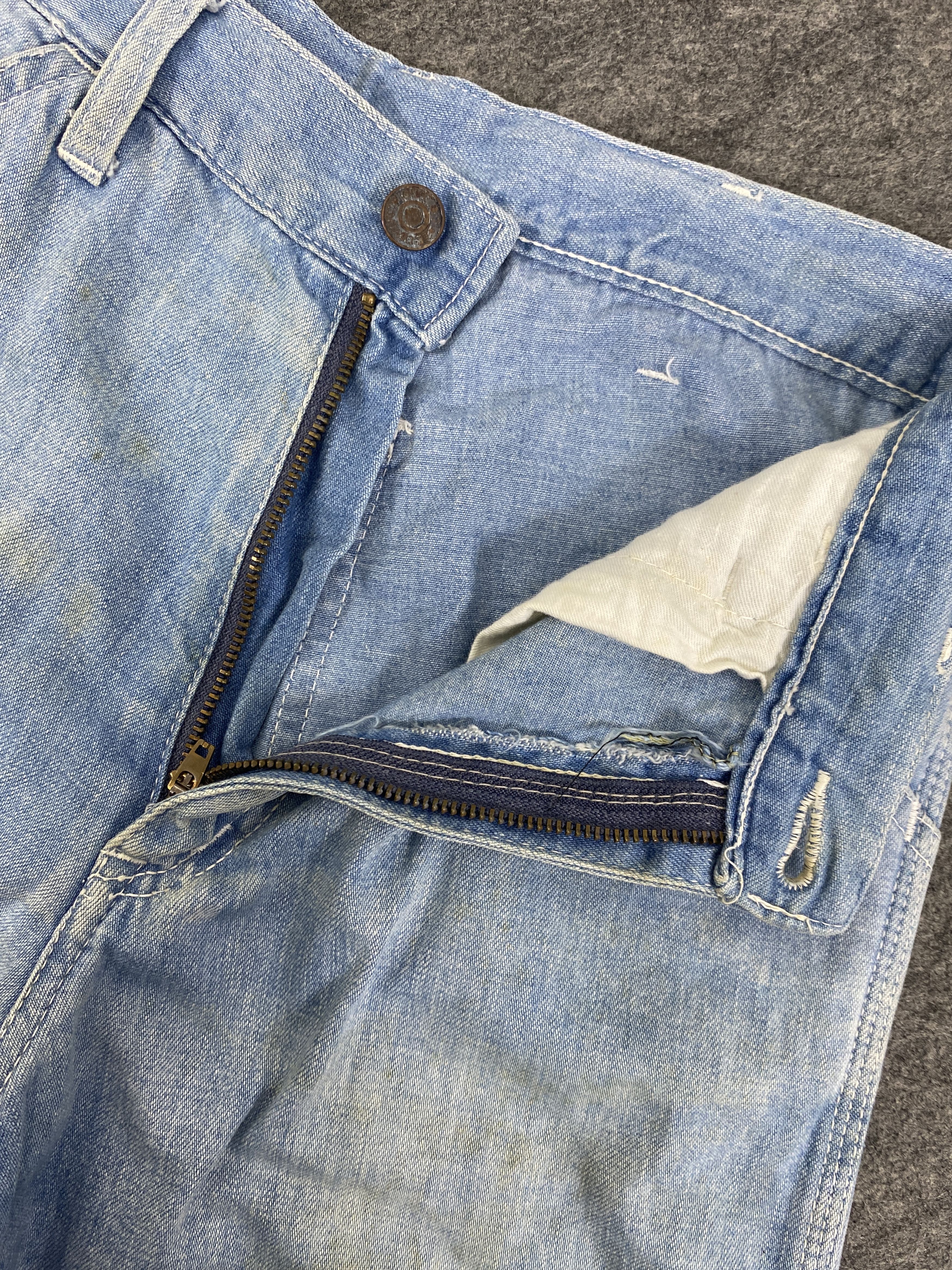 Edwin Light Blue Vintage Edwin Carpenter Jeans 27x32 - JN3367 Size 27" / US 4 / IT 40 - 6 Thumbnail