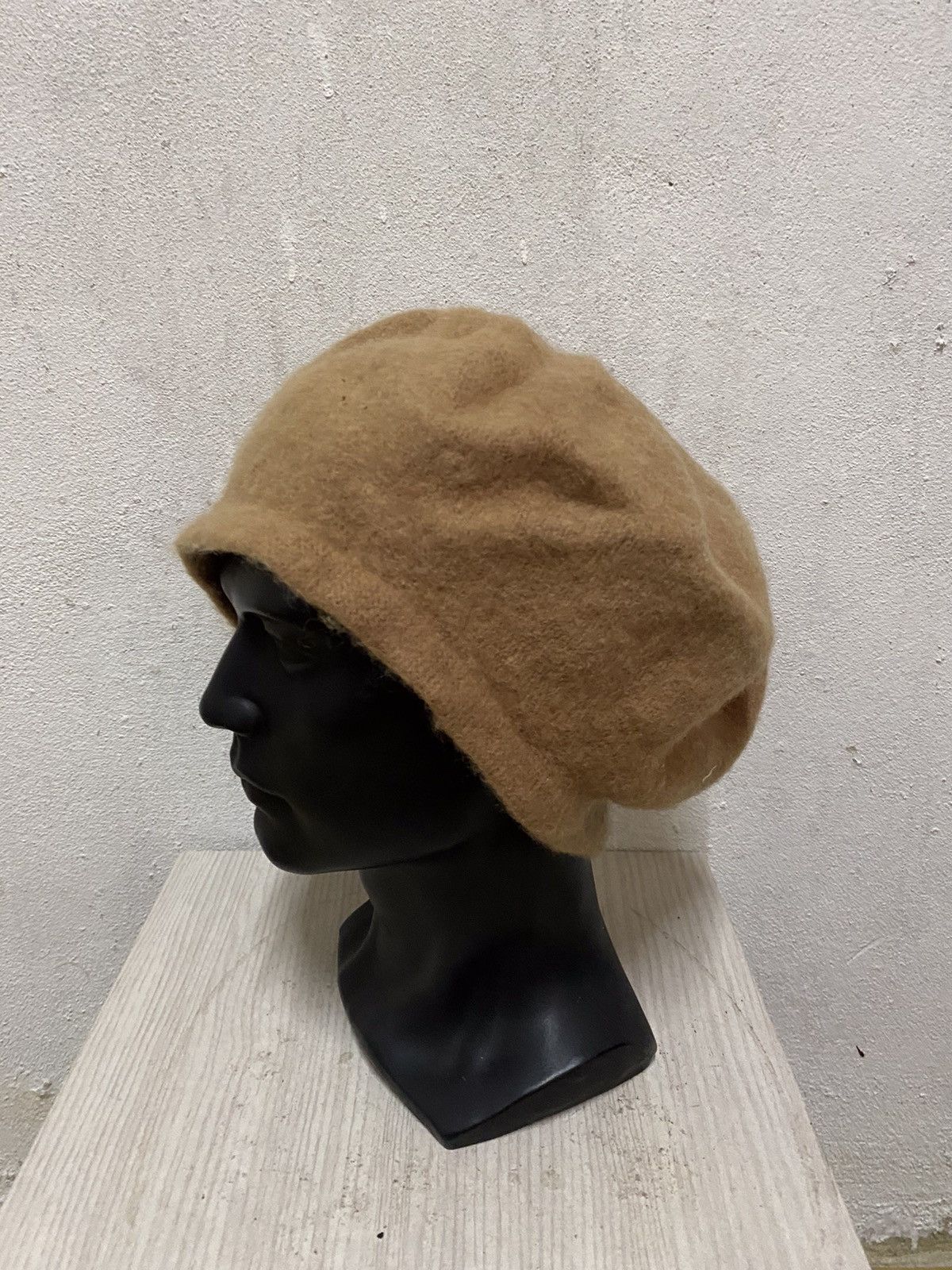 Japanese Brand × Vintage Japanese Brand Plain Beanie Hat Size ONE SIZE - 3 Thumbnail