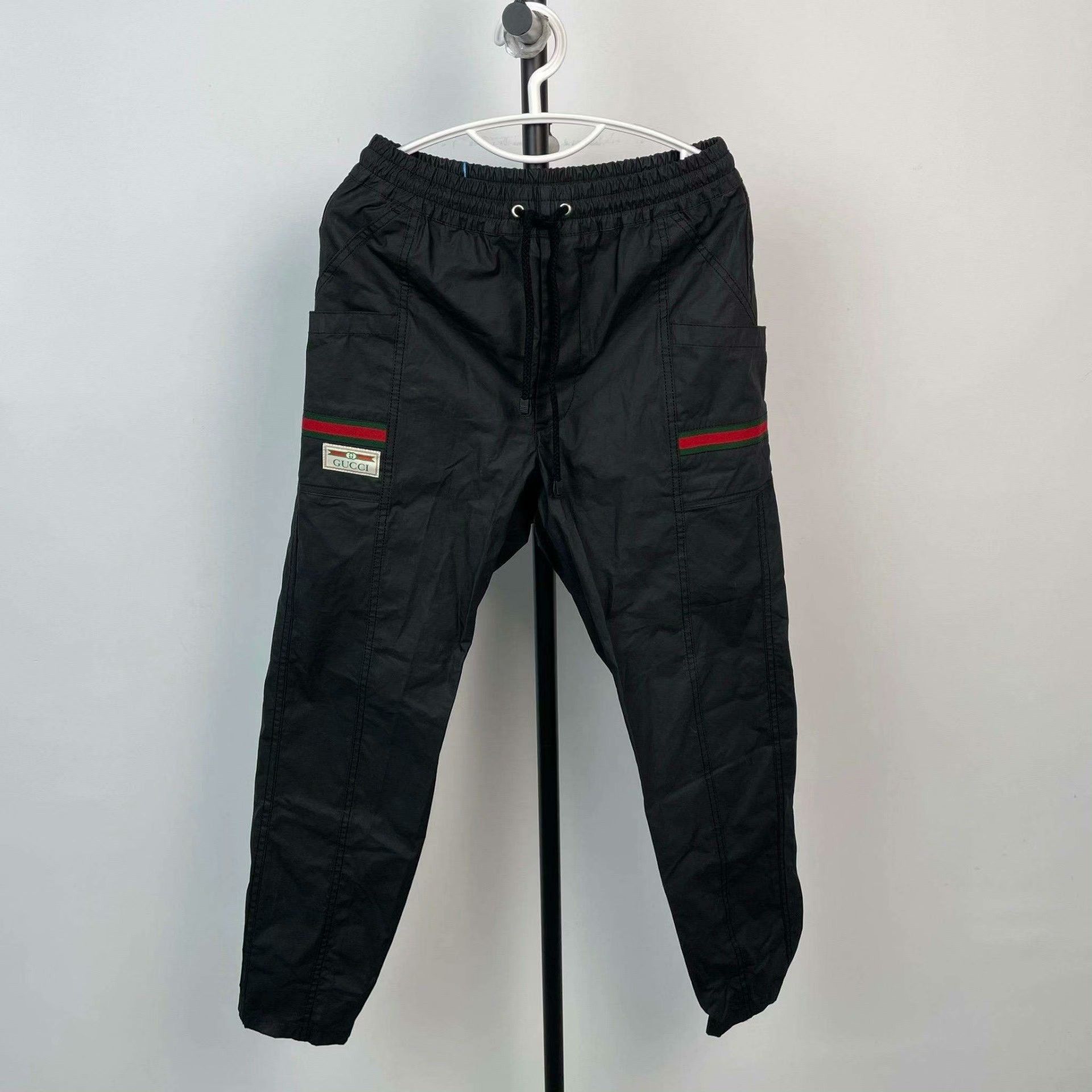 Gucci Gucci Polyester Black Casual Pants XS Men Size US 28 / EU 44 - 1 Thumbnail