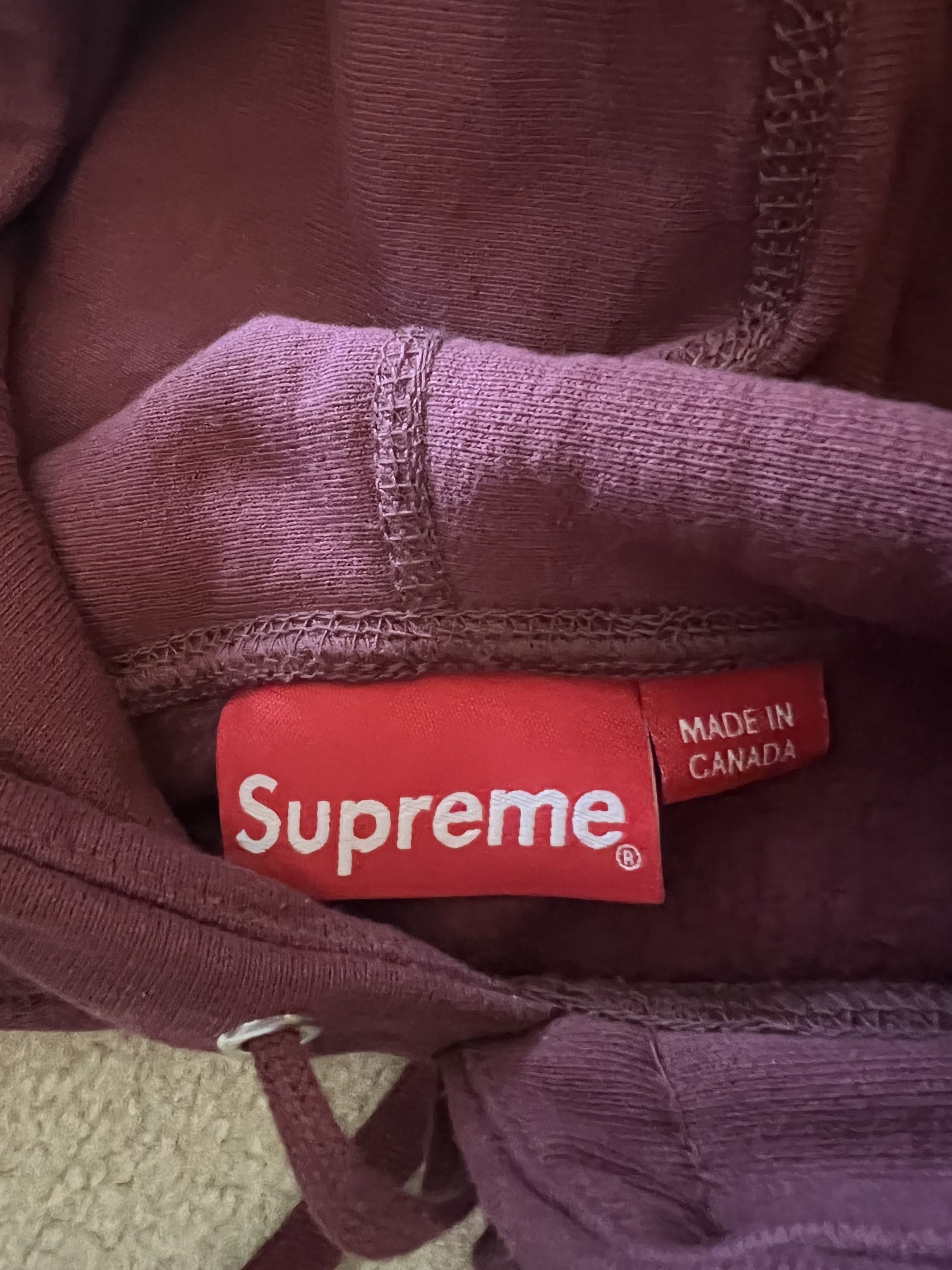 Supreme Supreme Plum Box Logo Hoodie FW21 Size US M / EU 48-50 / 2 - 4 Thumbnail