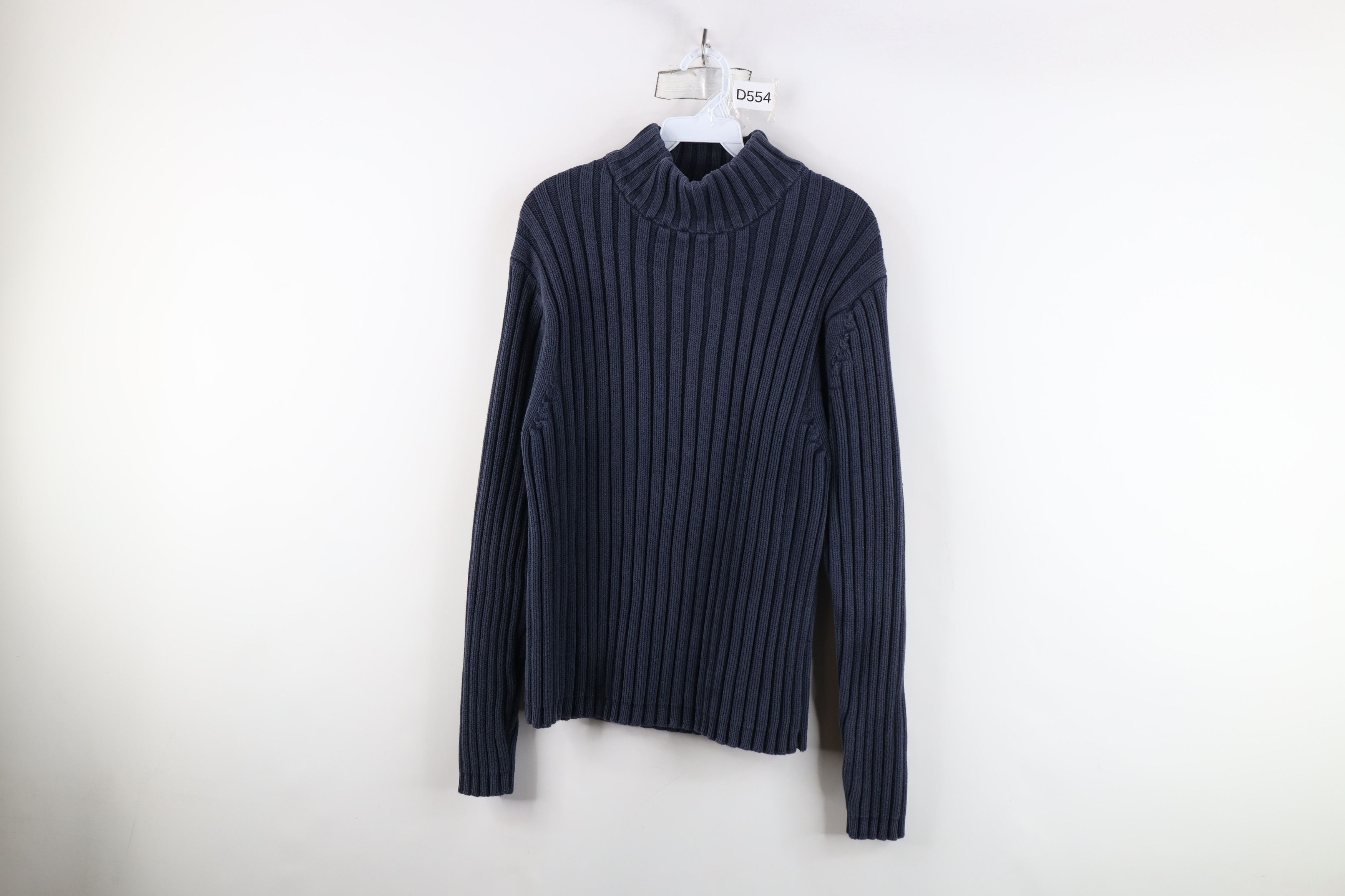 Banana Republic × Vintage Vintage Banana Republic Heavyweight Ribbed Knit Sweater Size L / US 10 / IT 46 - 1 Thumbnail