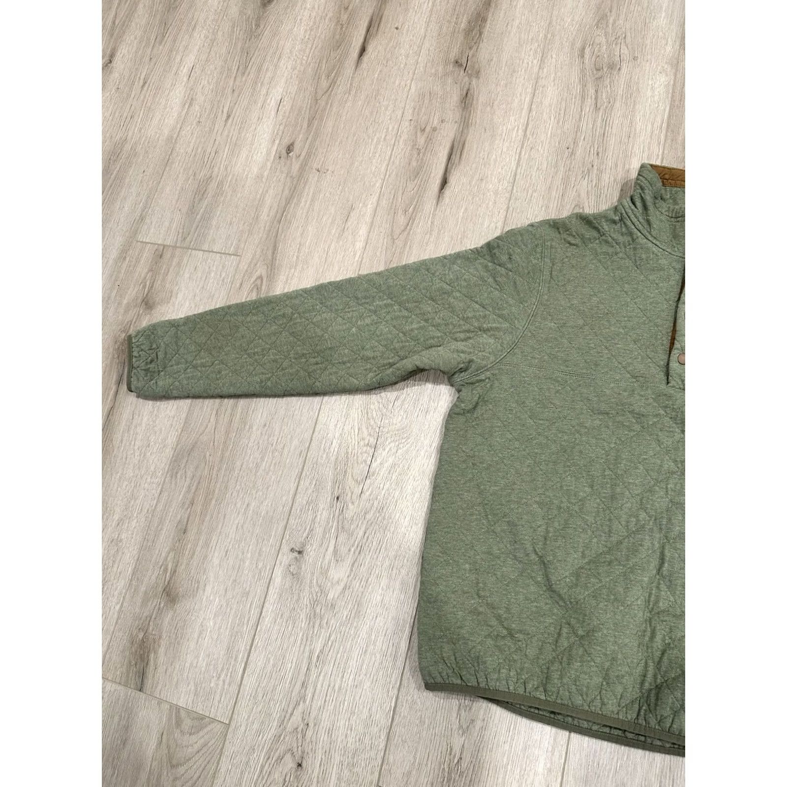 Patagonia Patagonia Sweater Pullover Mens Small Green Knit Mock Neck Quilted Logo Retro Diamond Quilt Jacket Jacket? Size US S / EU 44-46 / 1 - 4 Thumbnail
