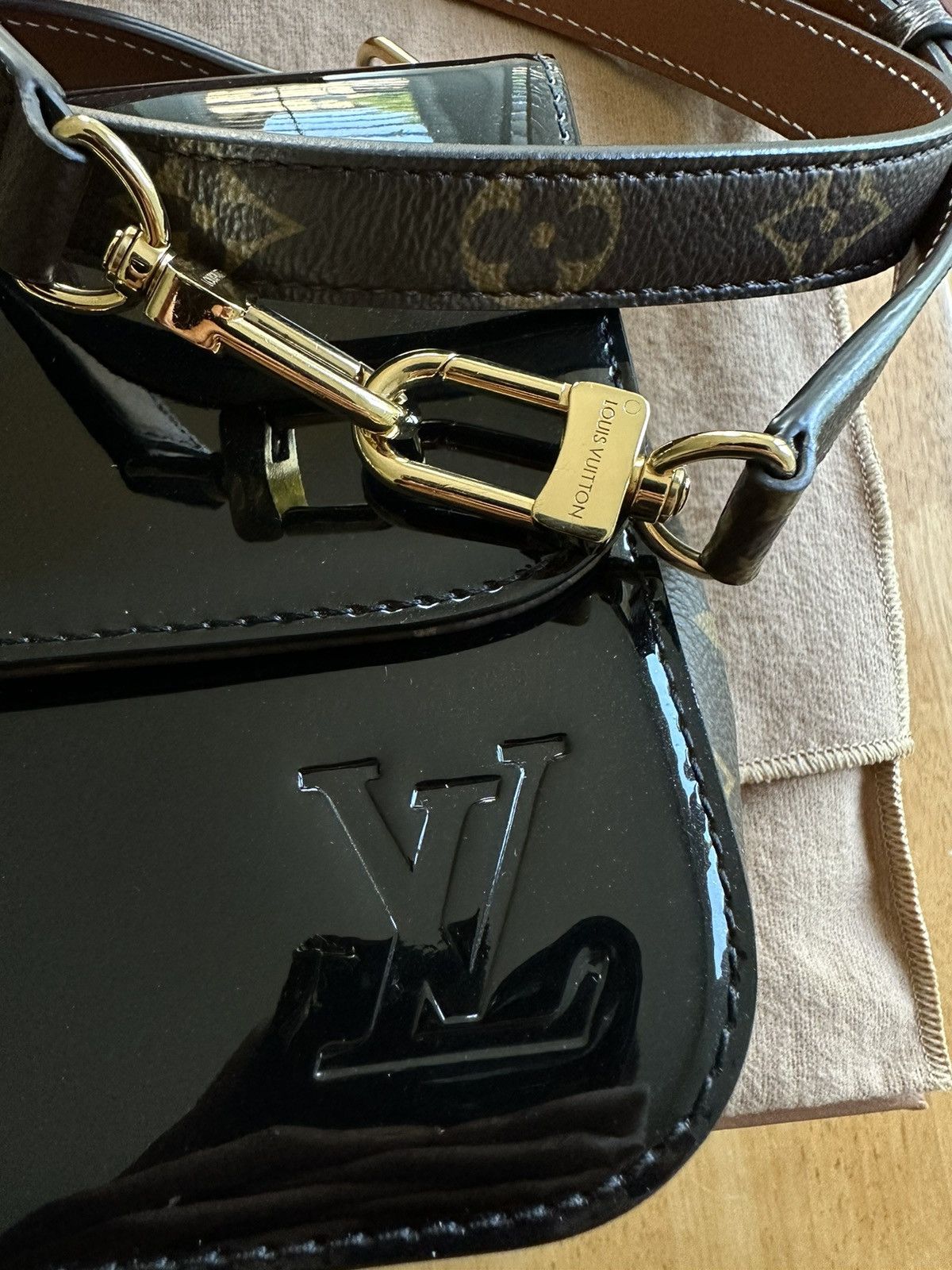 Louis Vuitton LOUIS VUITTON Miroir Vernis Cherrywood BB Size ONE SIZE - 3 Thumbnail