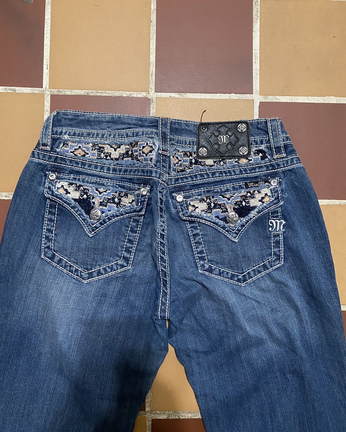 Miss Me Vintage Miss Me Embroidered Bootcut Jeans Size 28" / US 6 / IT 42 - 3 Thumbnail