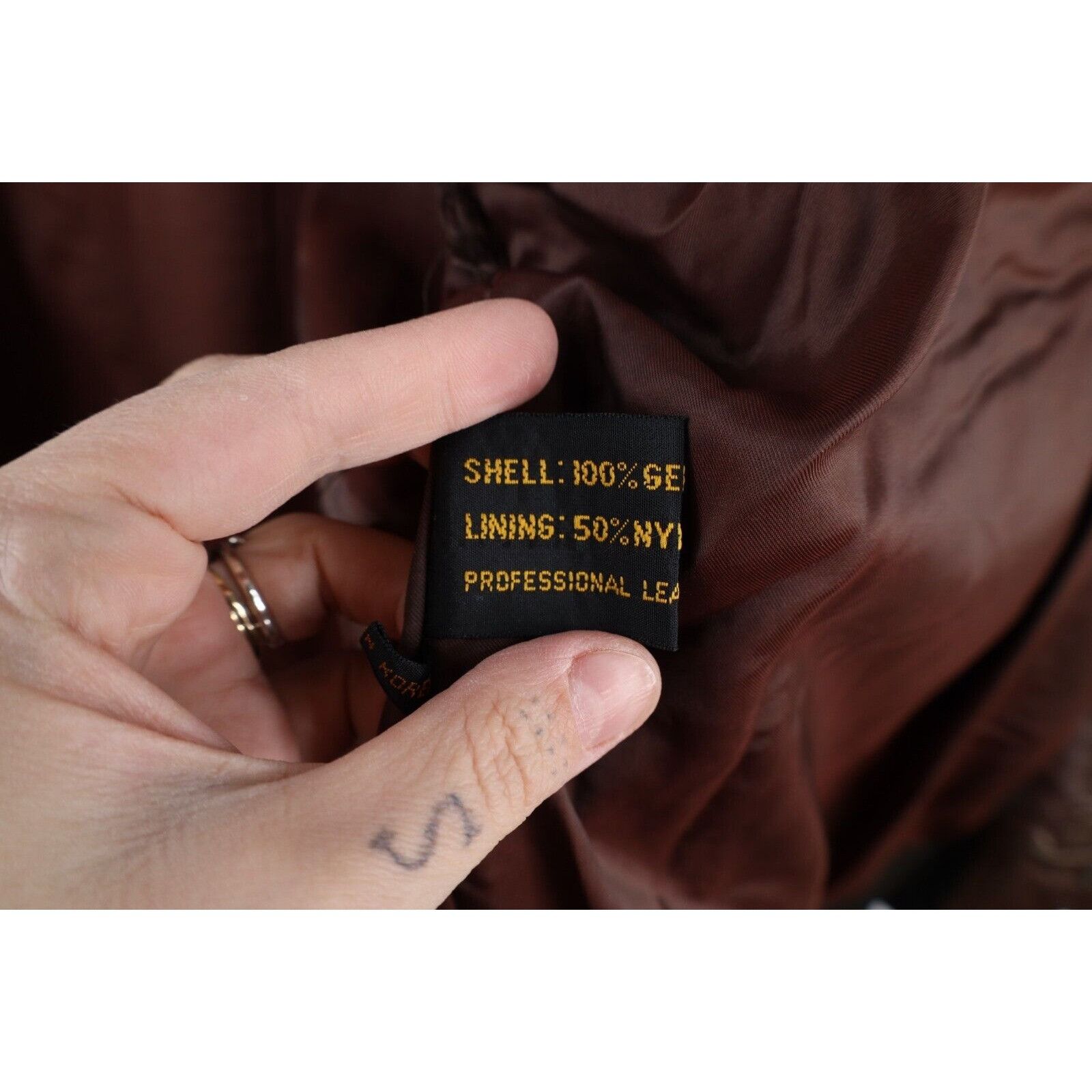 Vintage Vintage 70s Streetwear Leather Flight Bomber Jacket Size US XXL / EU 58 / 5 - 16 Thumbnail