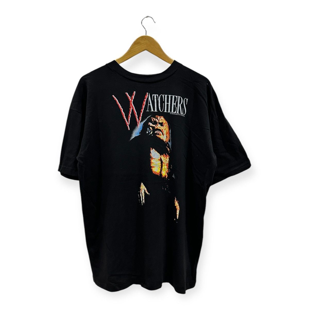 Vintage vintage 1989 WATCHERS horror sci-fi movie promo t-shirts Size US XL / EU 56 / 4 - 1 Thumbnail