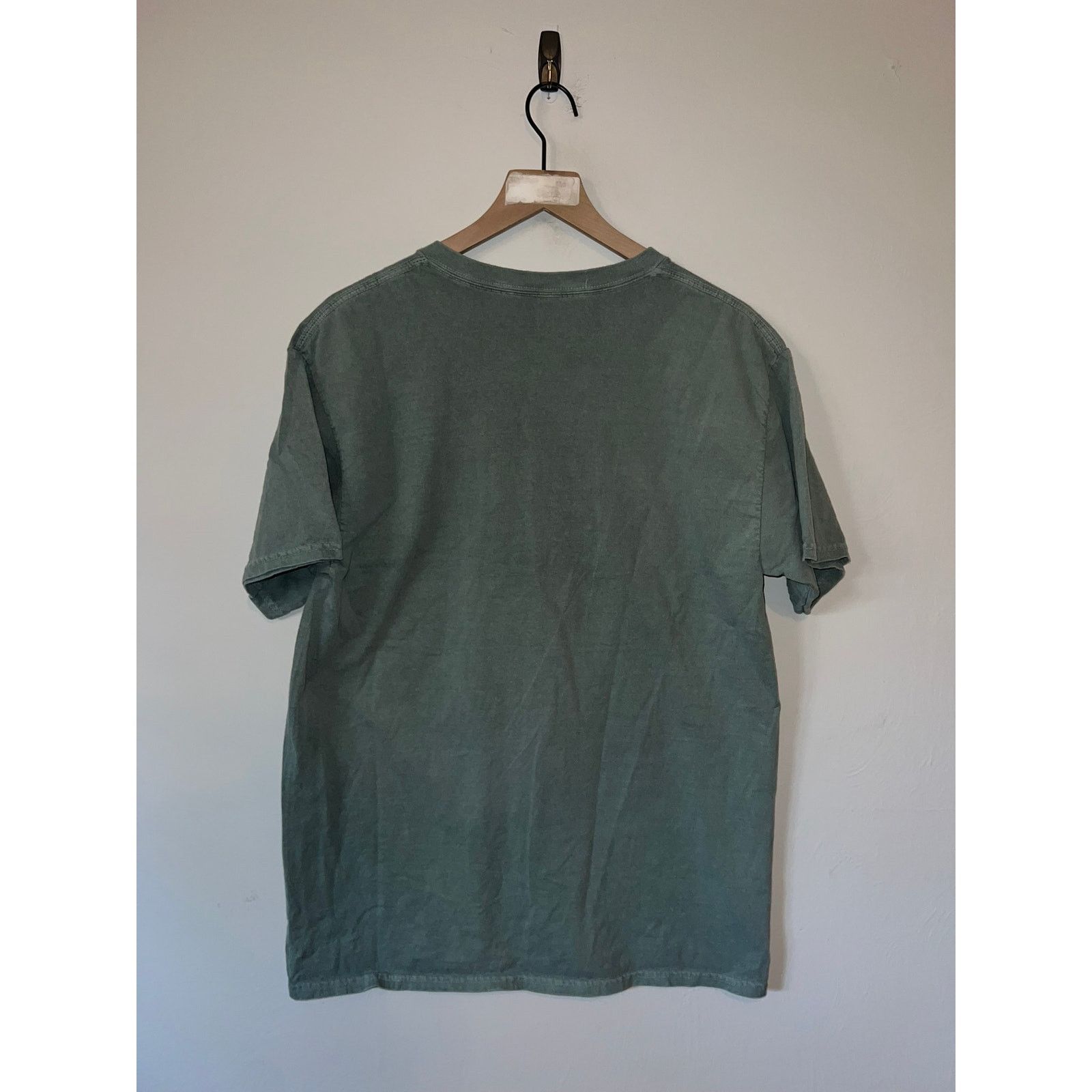 Pacsun Retro Broken Hearts Club Life Is Pain Skull Green Shirt L Size US L / EU 52-54 / 3 - 6 Thumbnail