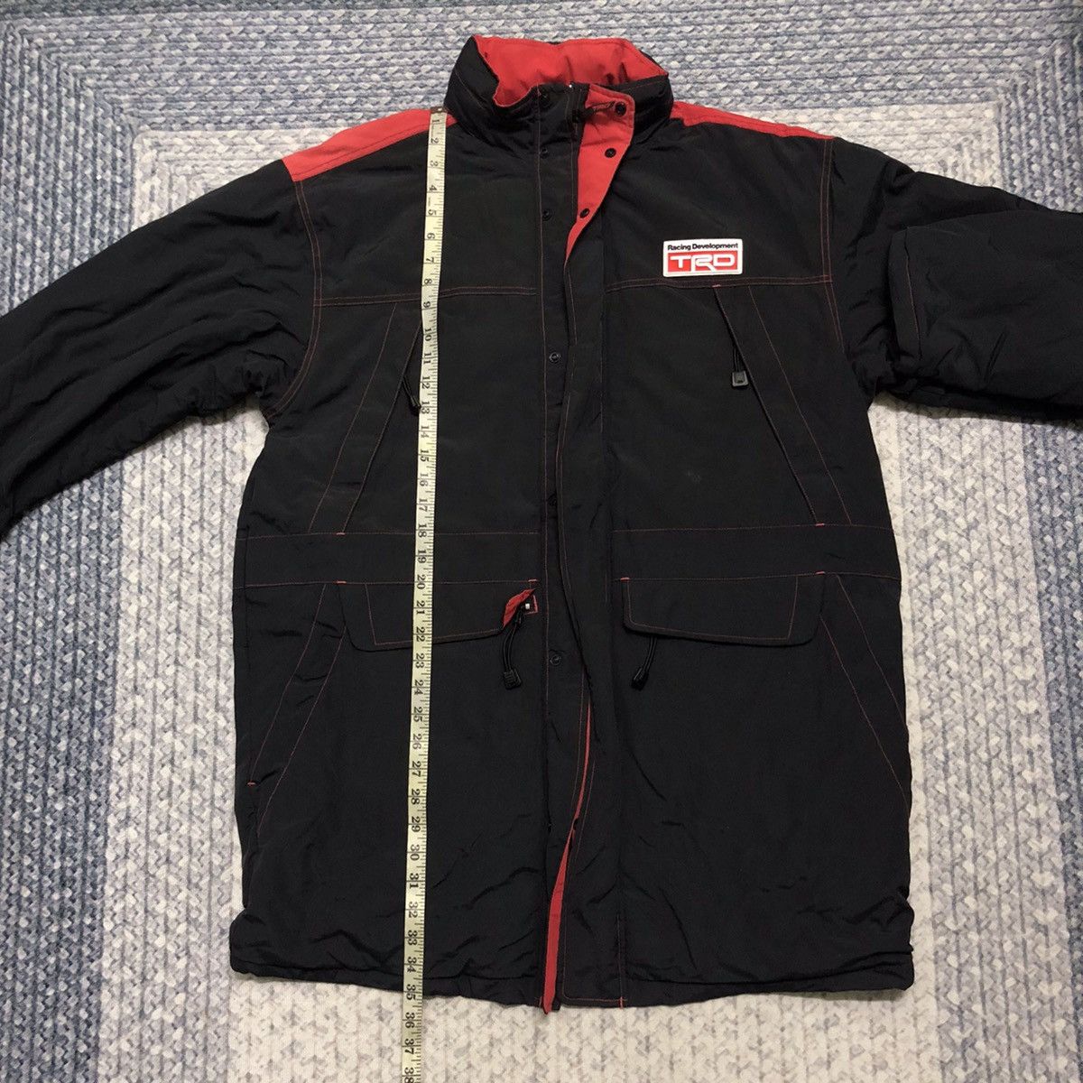 Vintage Vintage 90s Toyota Racing Development Parka Jacket Size US XL / EU 56 / 4 - 12 Thumbnail