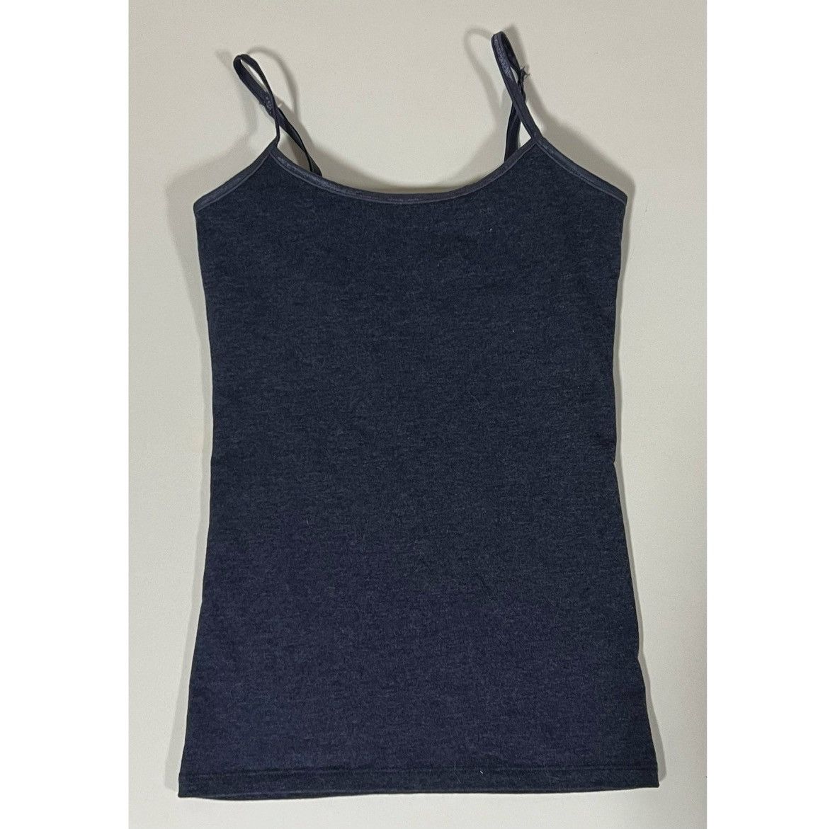 Vintage SO Navy Blue Cami Shelf-Bra Camisole Tank Top Shirt Size XS💙 Size XS / US 0-2 / IT 36-38 - 2 Thumbnail